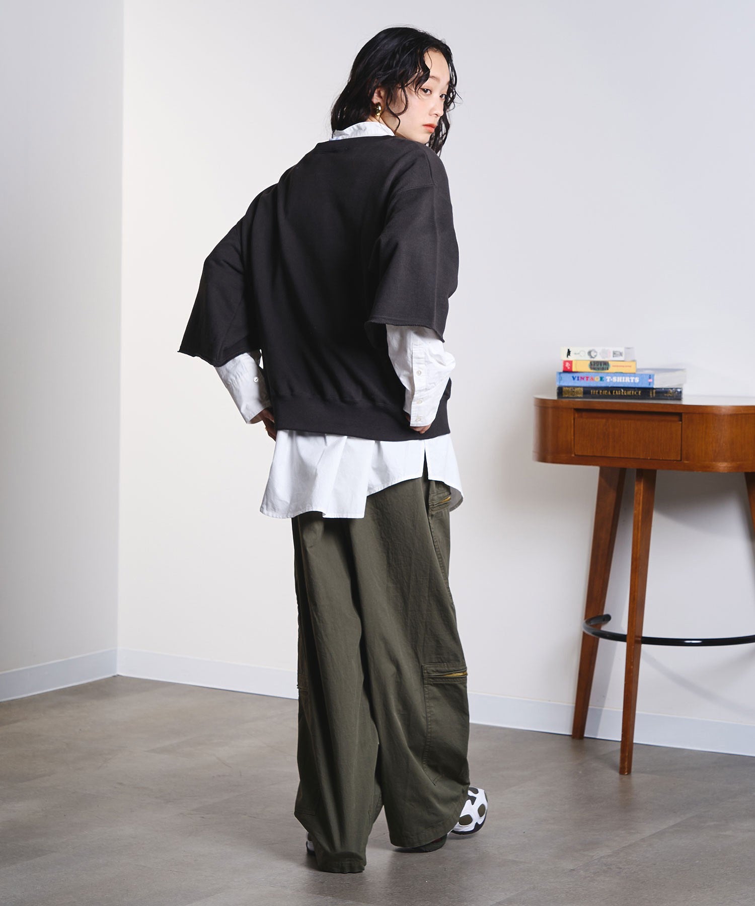 model:161cm 着用サイズ:ONE SIZE