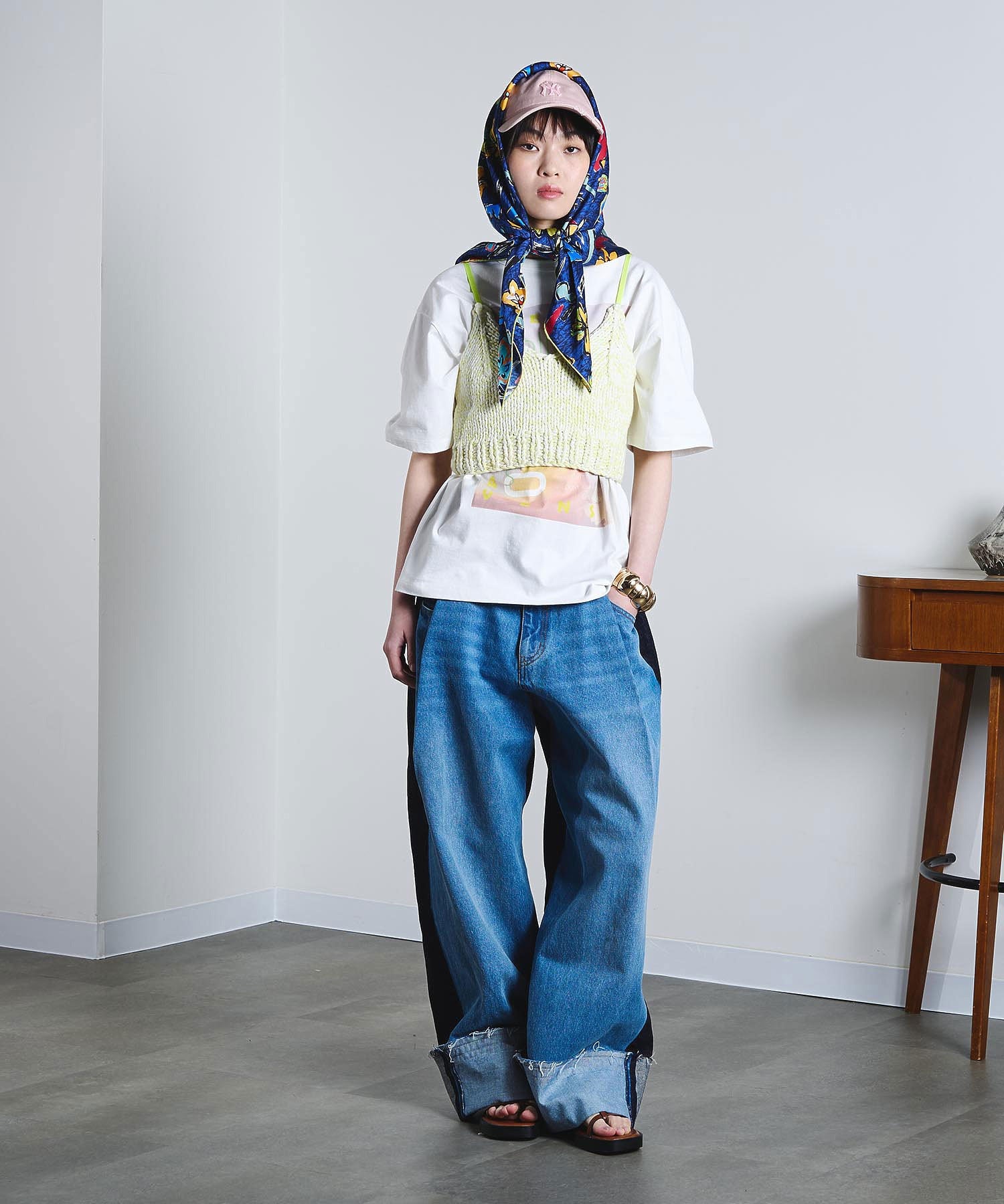 model:168cm 着用サイズ:M