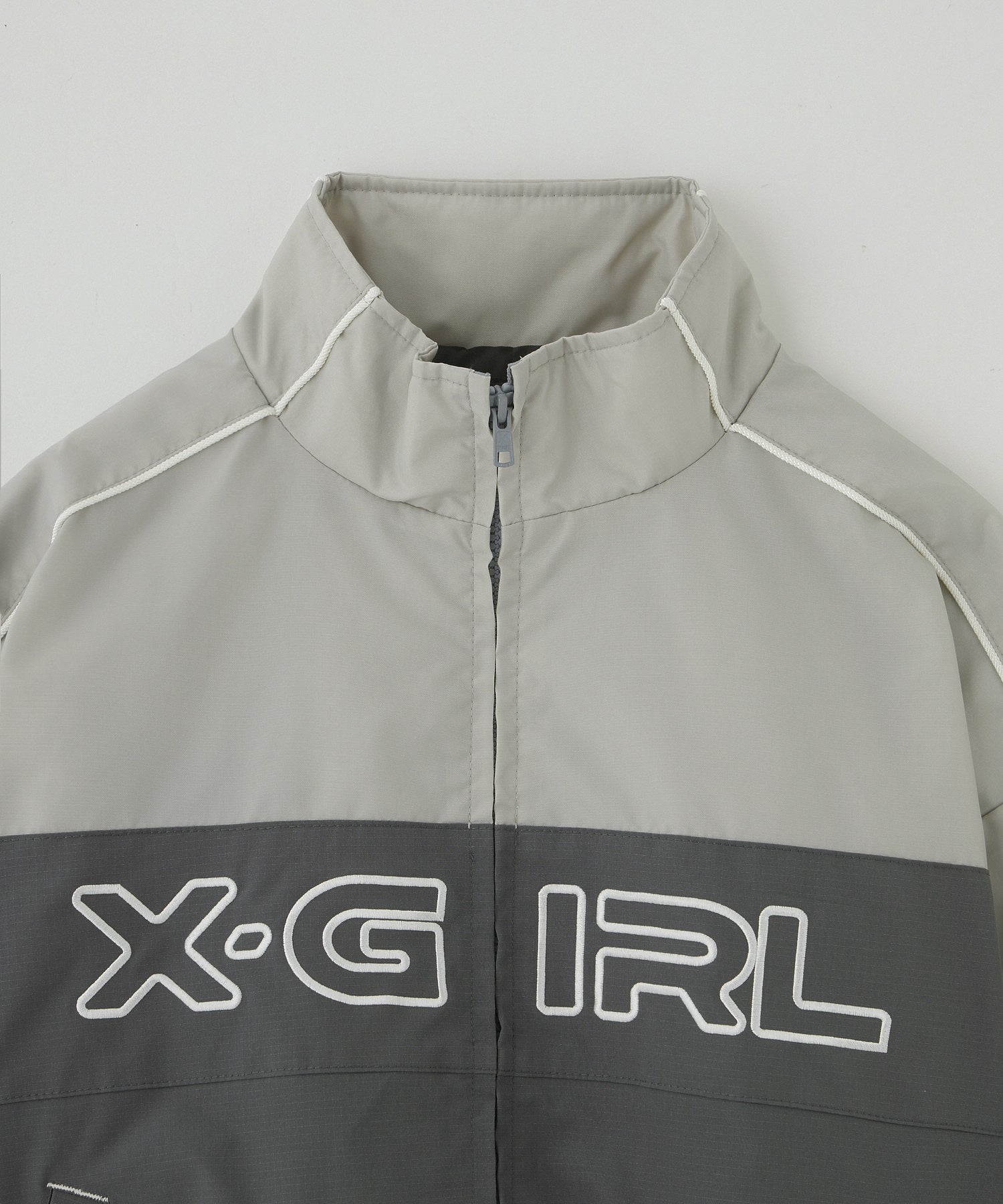 X-girl LOGO EMBROIDERY JACKET