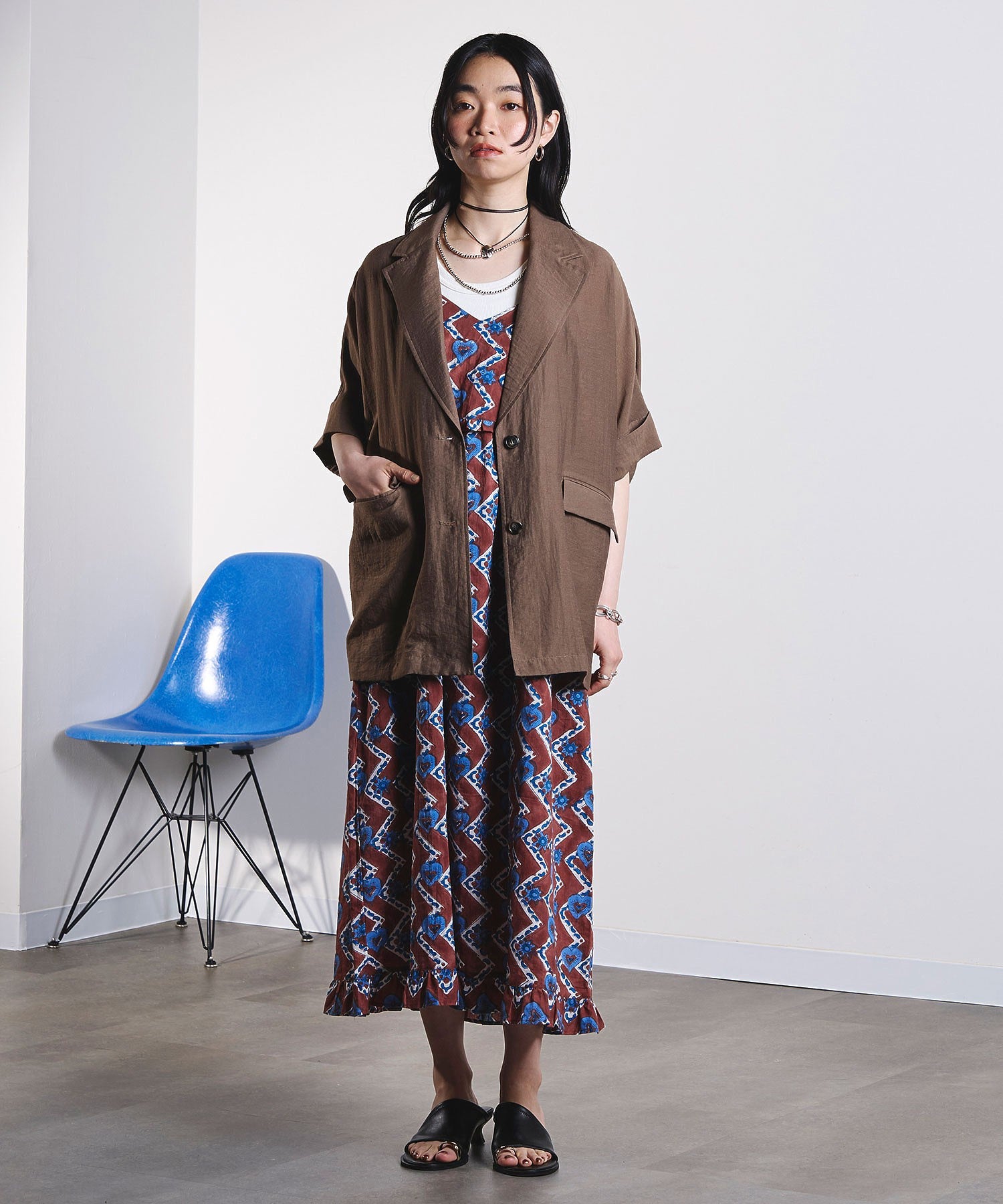 model:165cm 着用サイズ:ONE SIZE