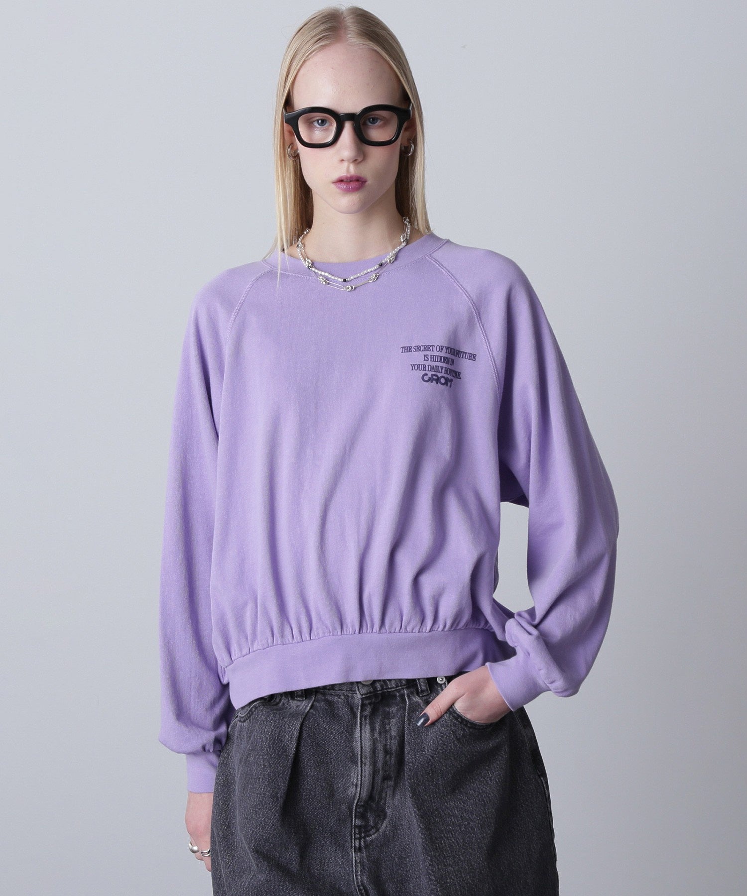 CREOLME/LOGO SWEAT SHIRT