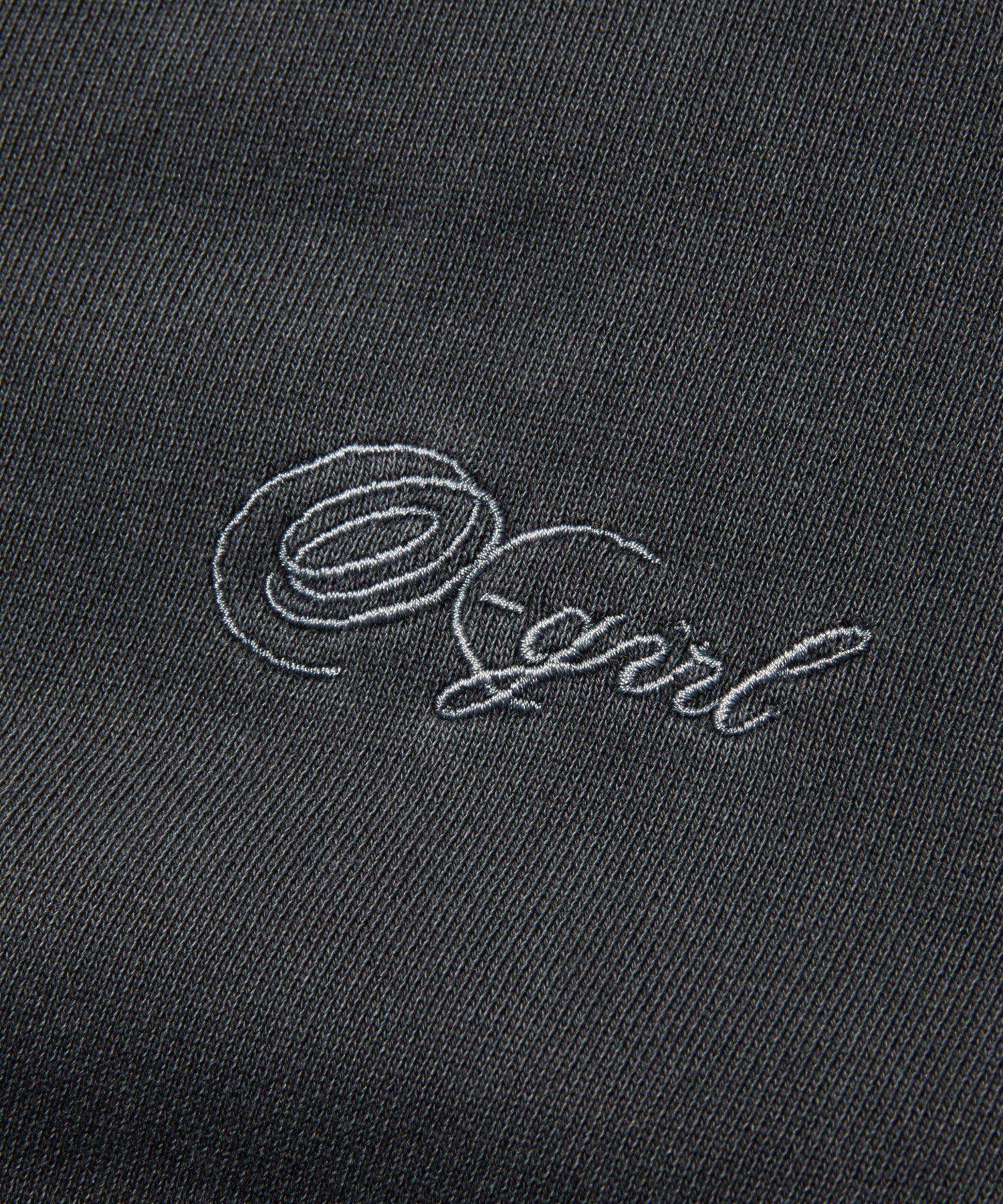 FACE AND SCRIPT LOGO COMPACT ZIP UP SWEAT HOODIE