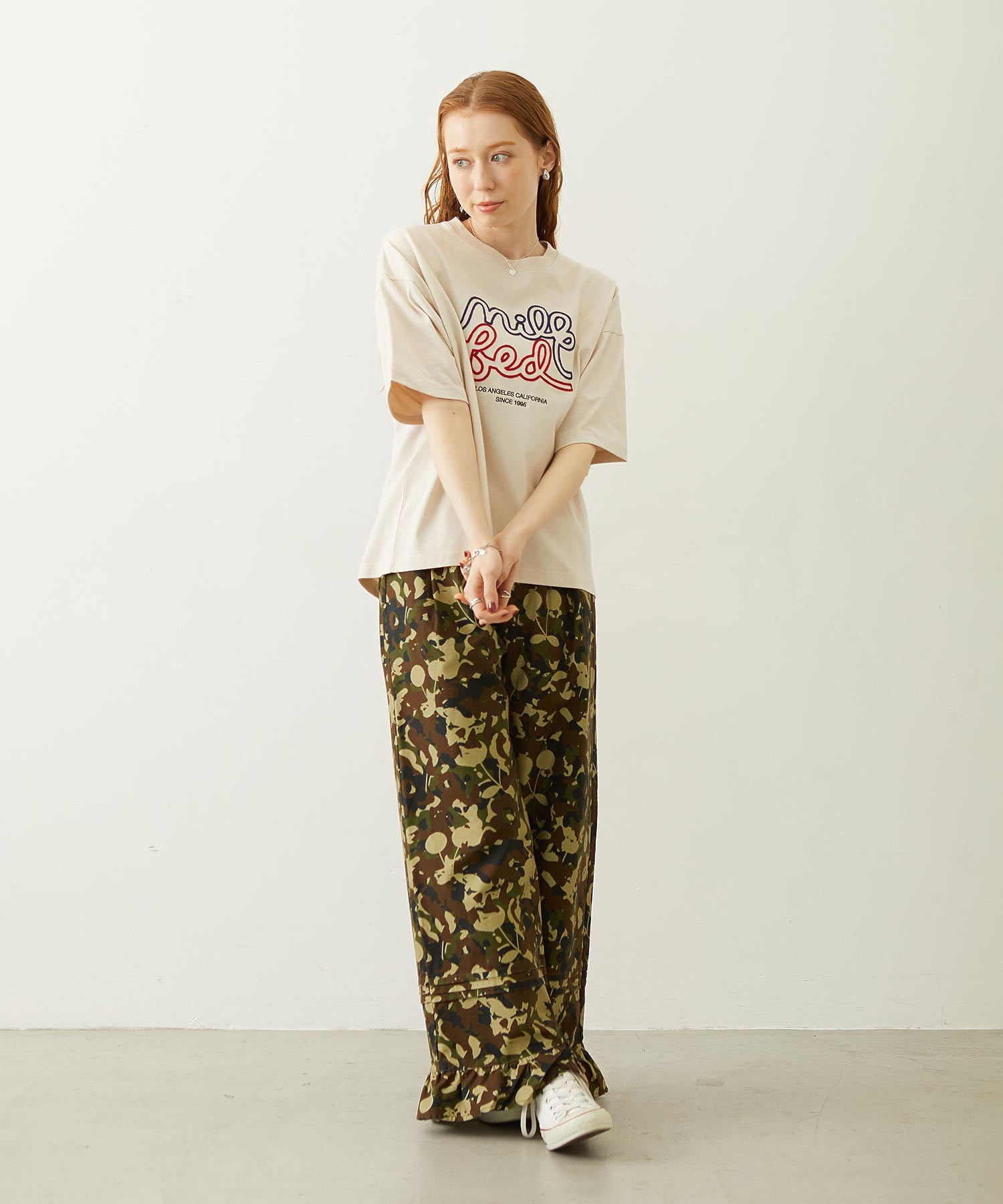 ROPEY LOGO CHAIN STITCH S/S TEE