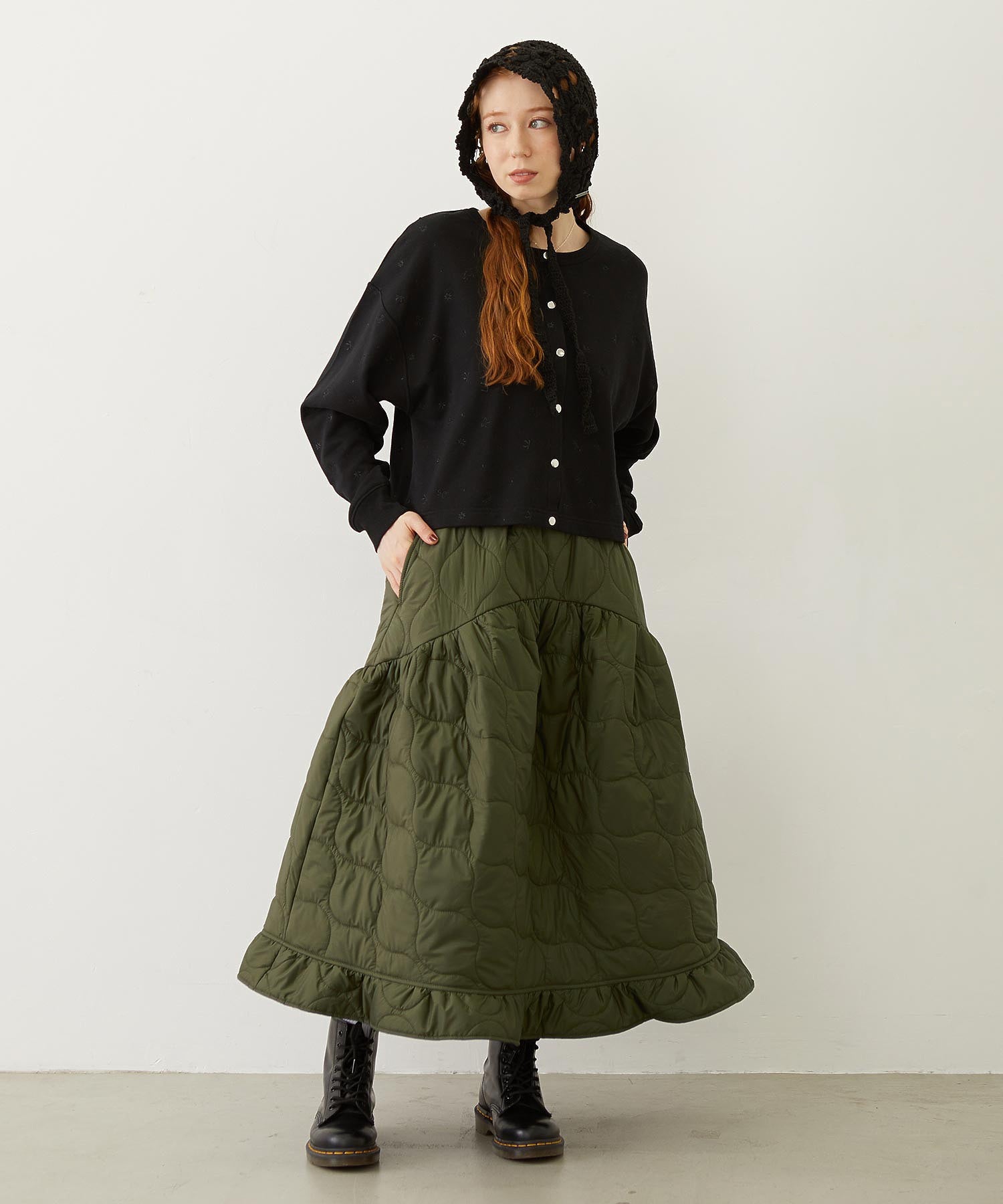 EMBROIDERY SWEAT JACKET