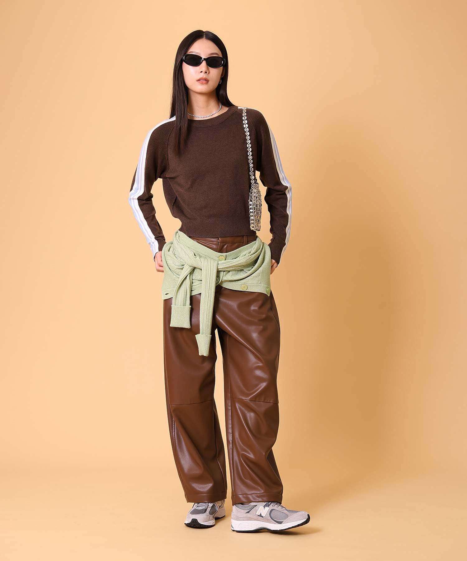 ラインニットプルオーバー