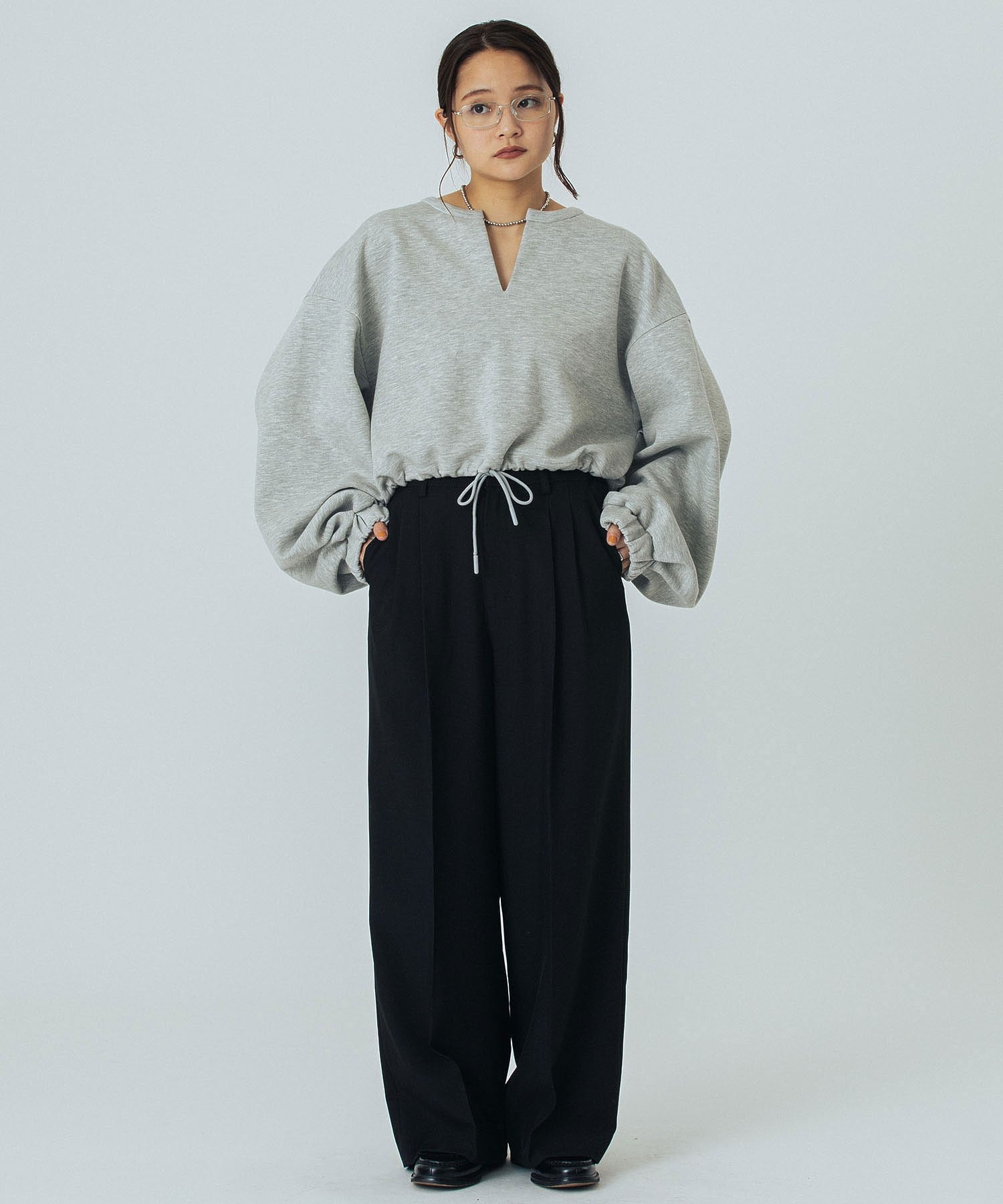 model:160cm 着用サイズ:ONE SIZE