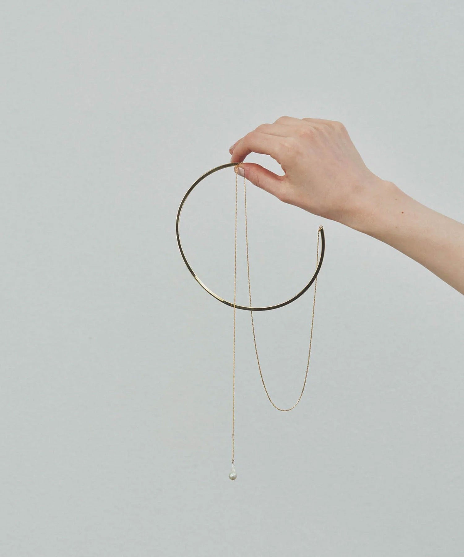 loni/BUD MULTIWAY PEARL CHOKER
