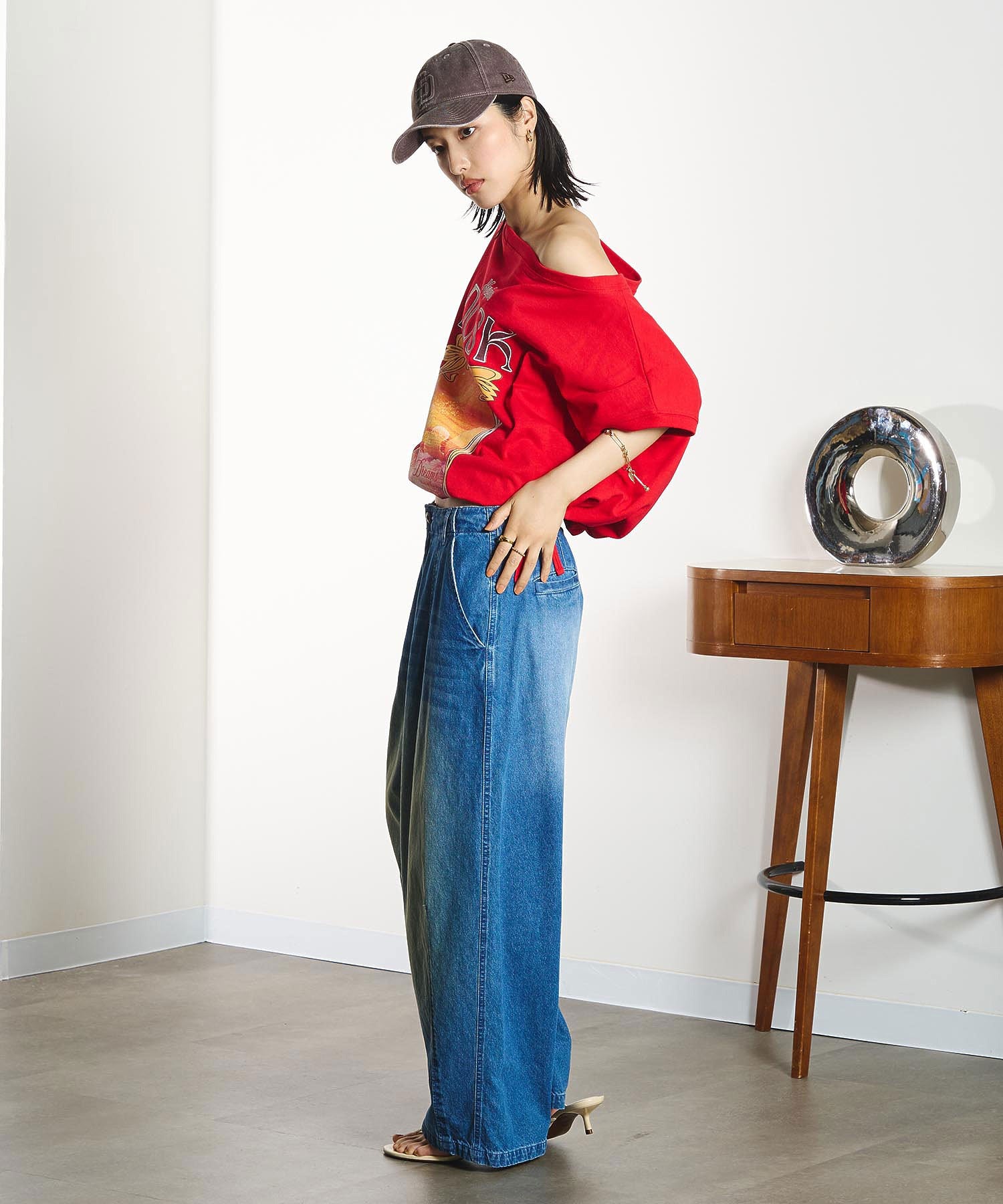 model:166cm 着用サイズ:S
