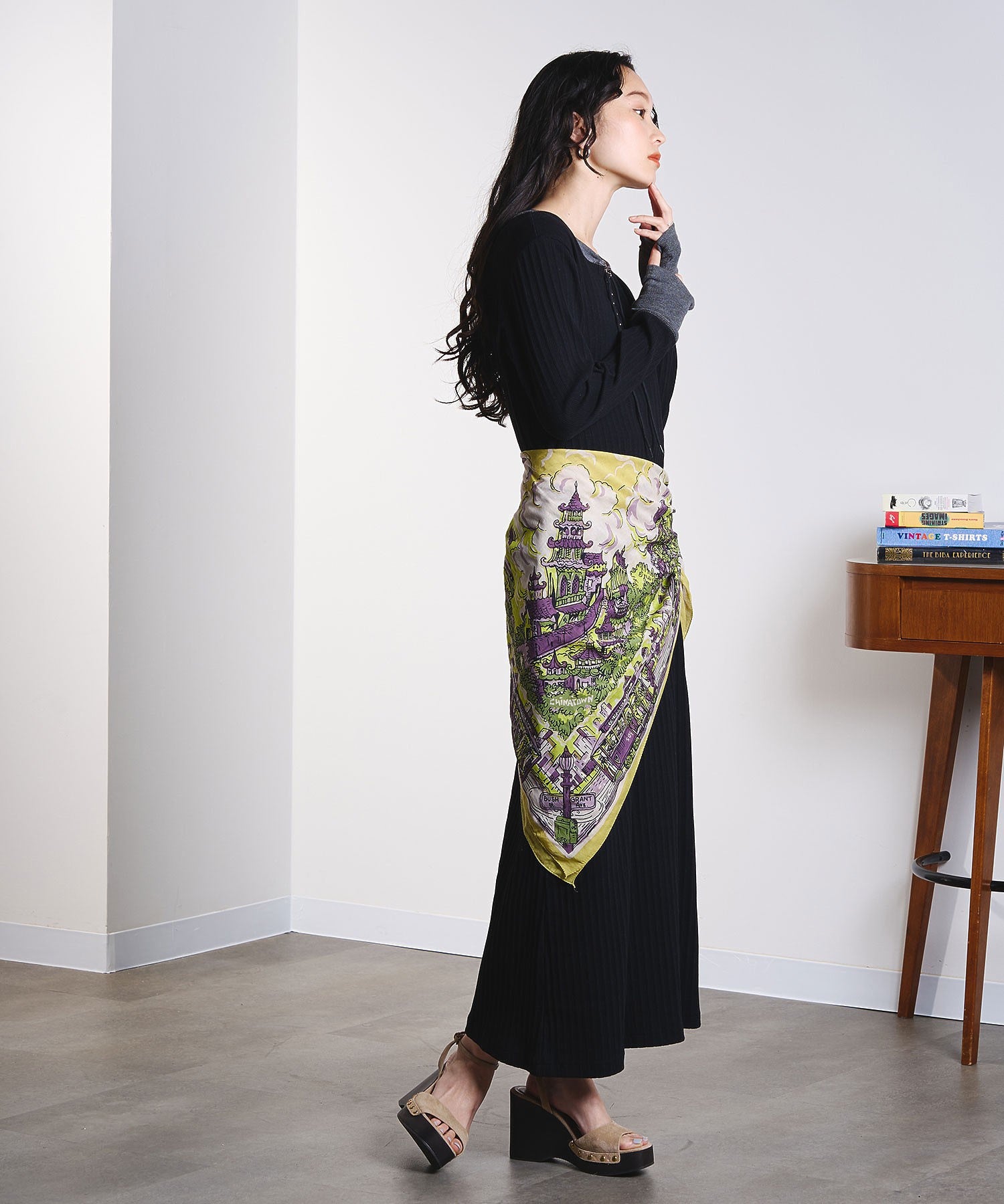 model:161cm 着用サイズ:ONE SIZE