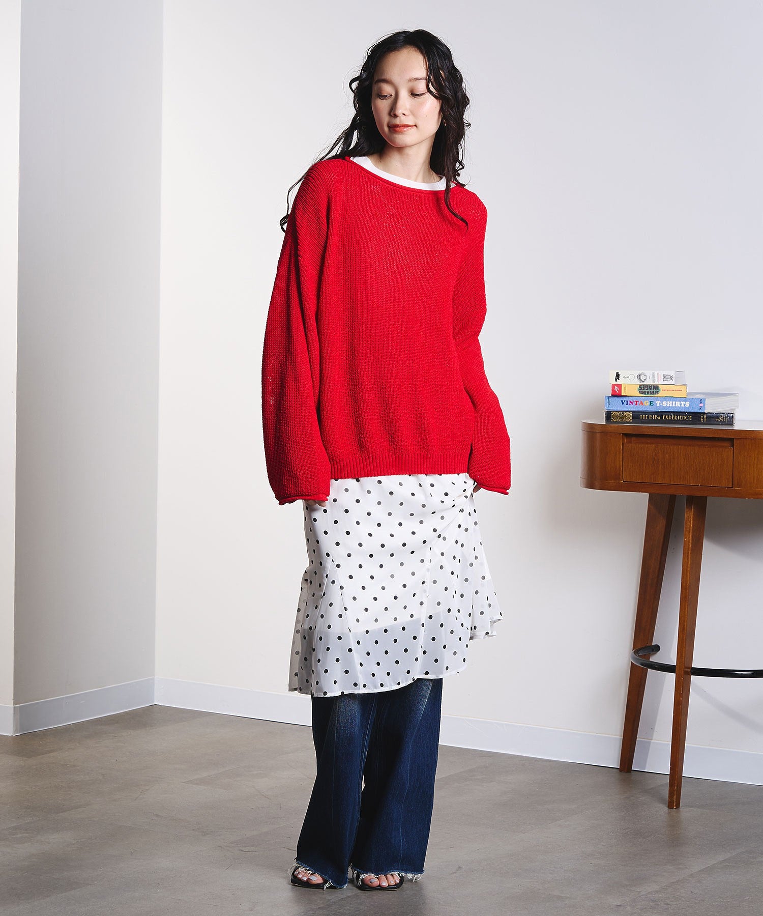 model:161cm 着用サイズ:ONE SIZE