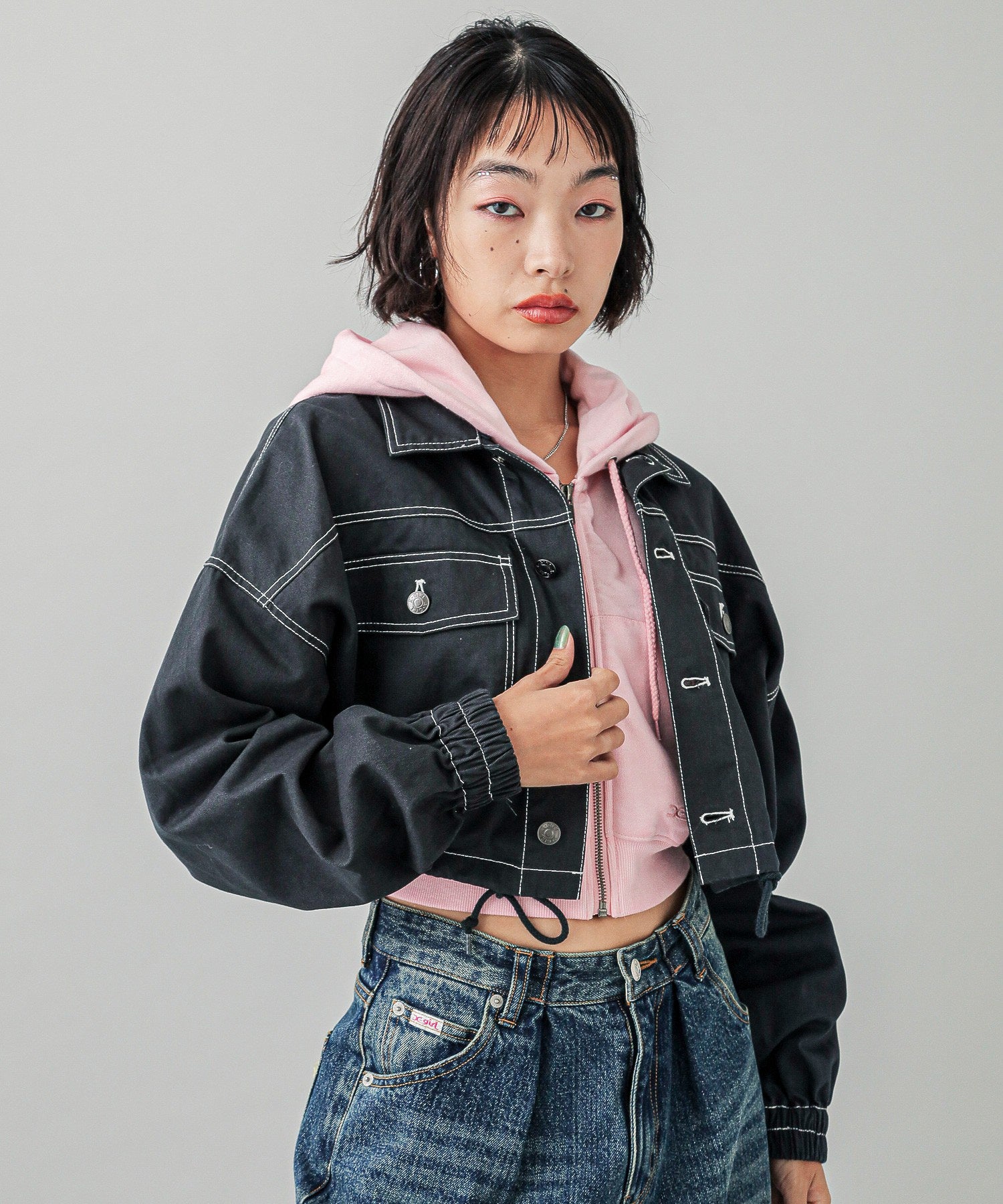 2WAY CROPPED JACKET
