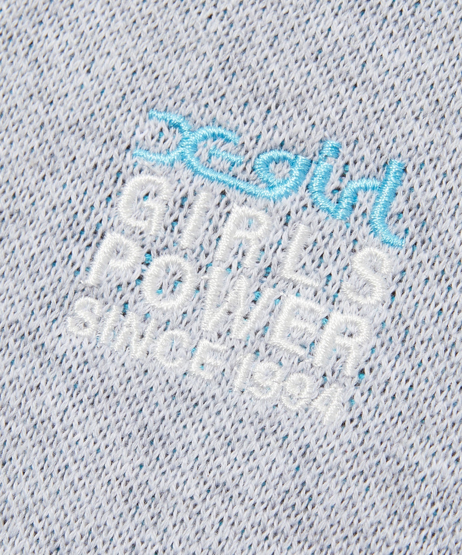 BOX LOGO AND FACE JACQUARD KNIT TOP