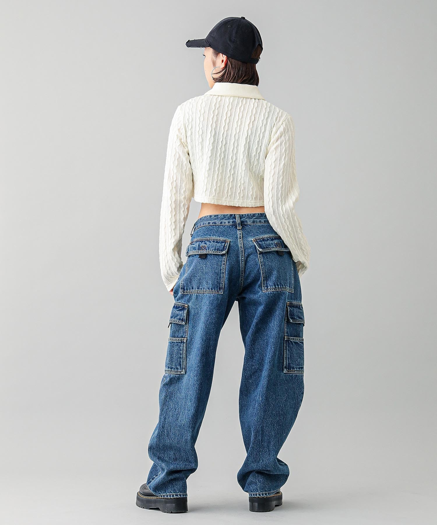 FACE WIDE CARGO PANTS X-girl