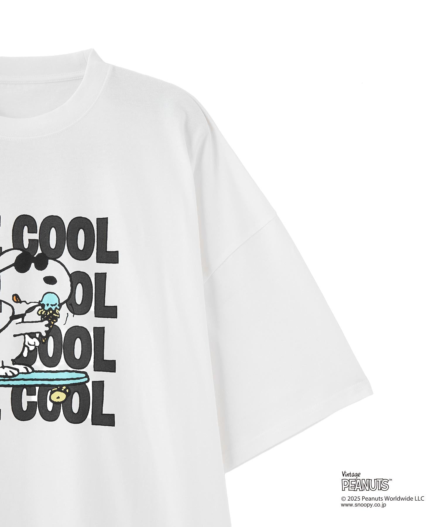 MILKFED. × PEANUTS JOE COOL BIG S/S TEE