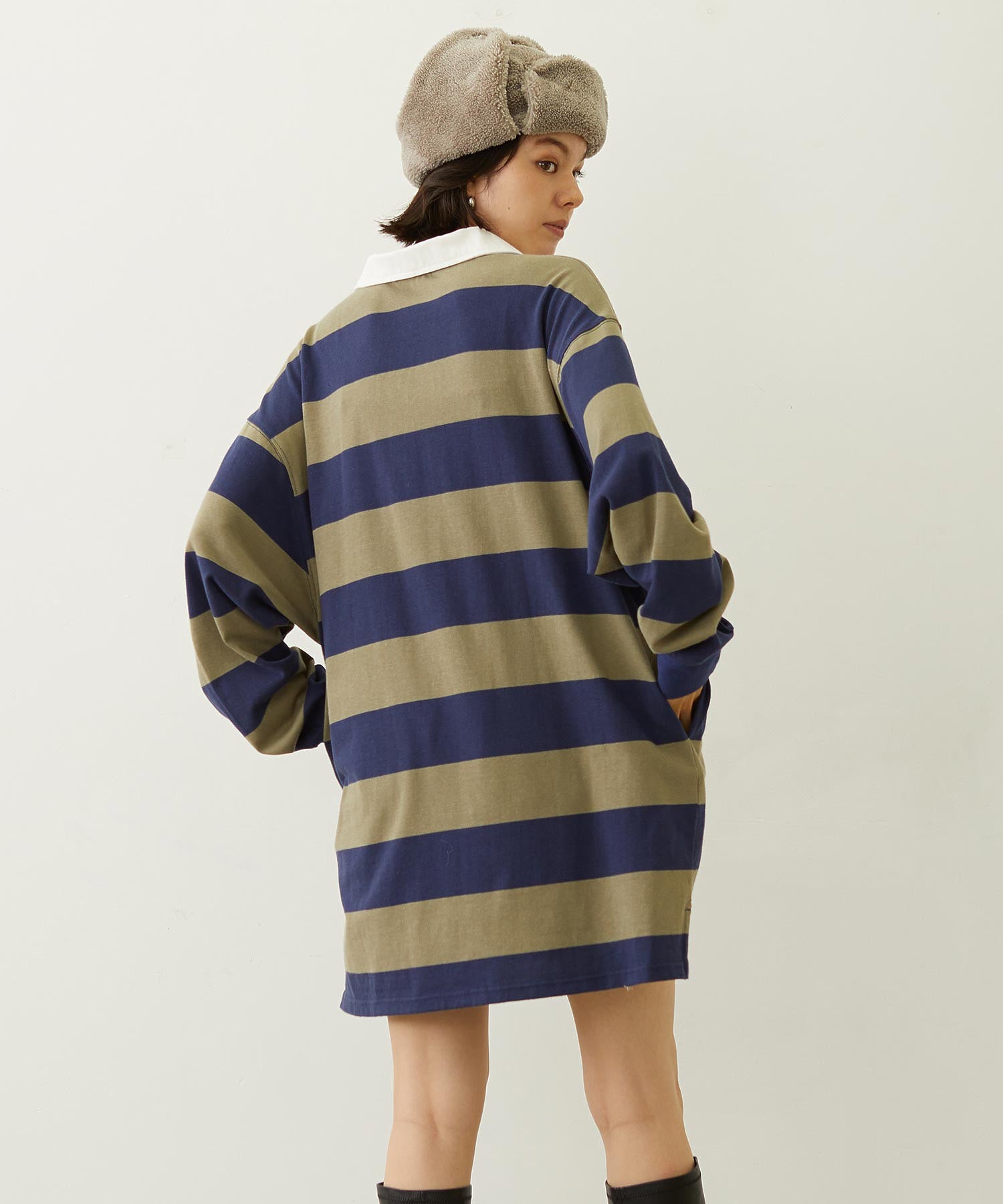 STRIPED RUGBY SHIRT