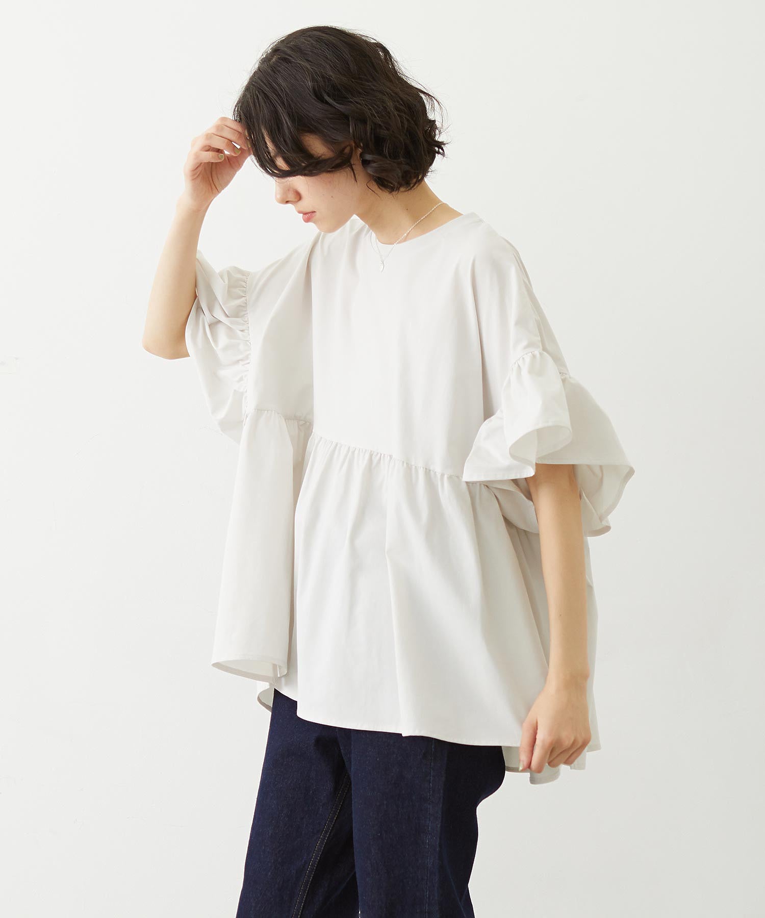 ICING LOGO RUFFLE TUNIC