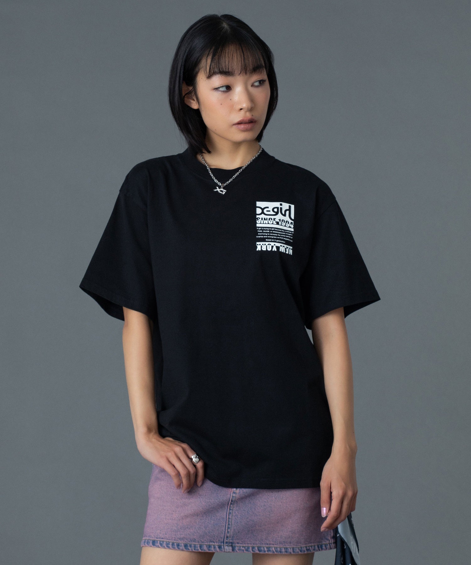 BI COLOR BOX LOGO S/S TEE