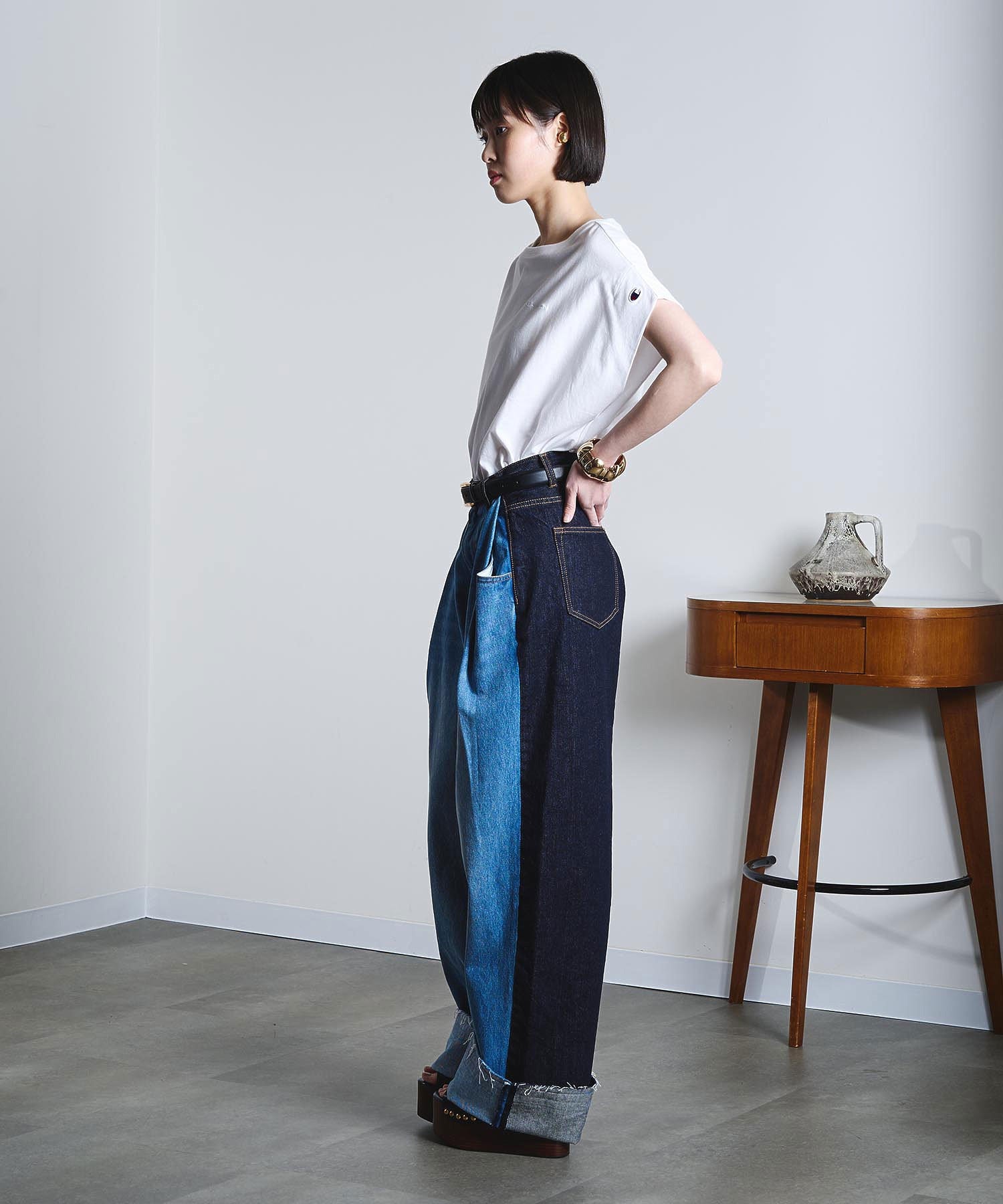 model:168cm 着用サイズ:S