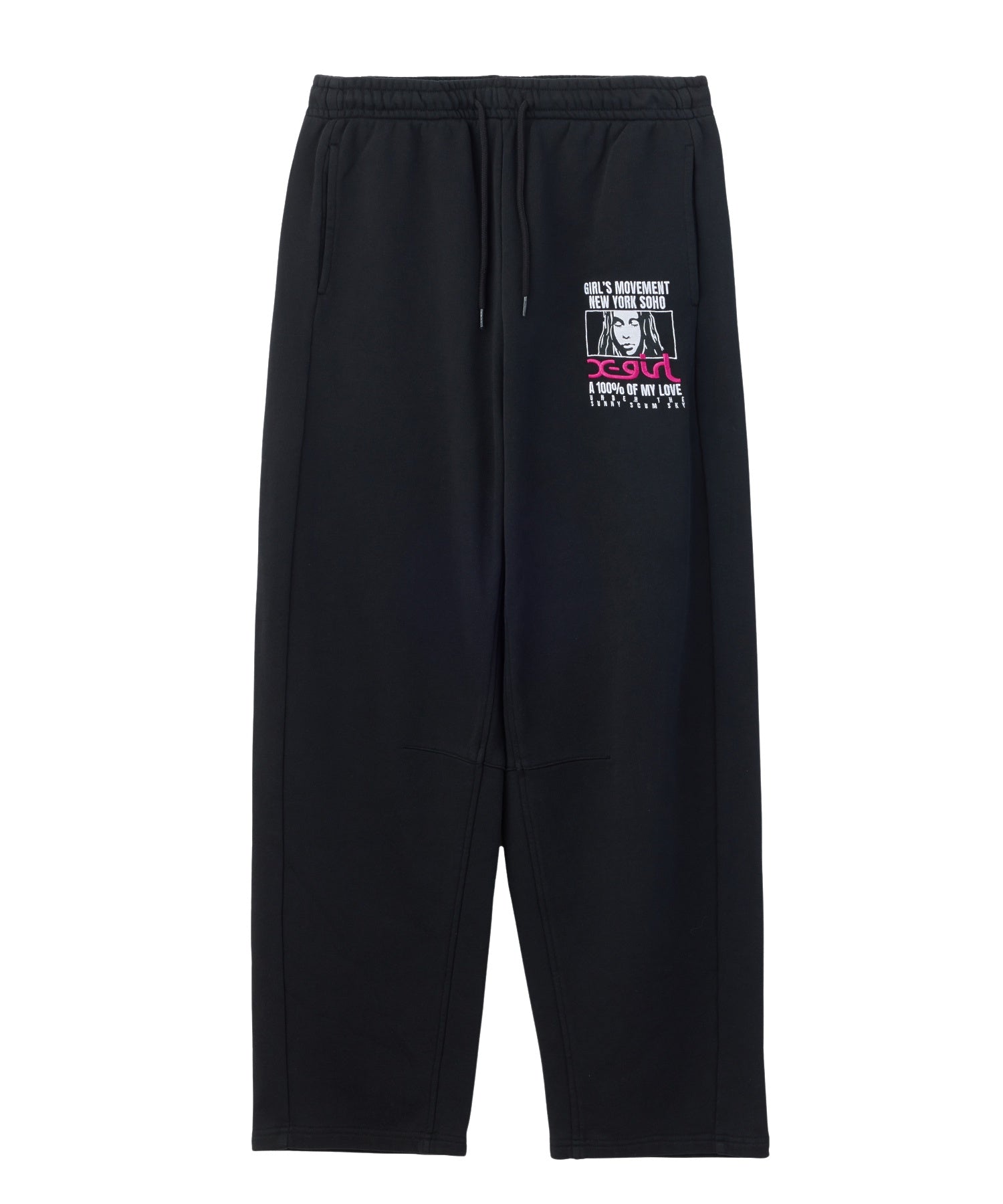 FACE BOX AND MESSAGE SWEATPANTS