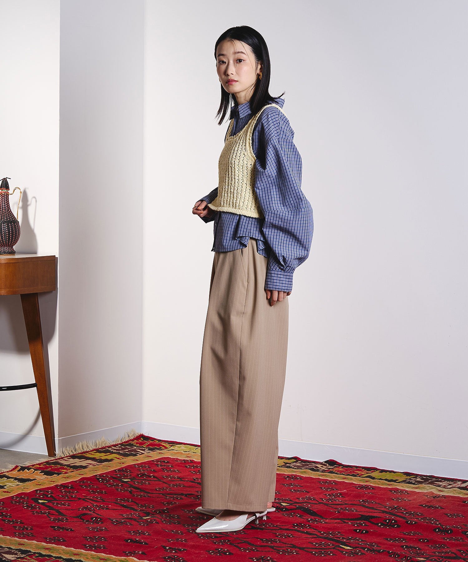 model:169cm 着用サイズ:ONE SIZE