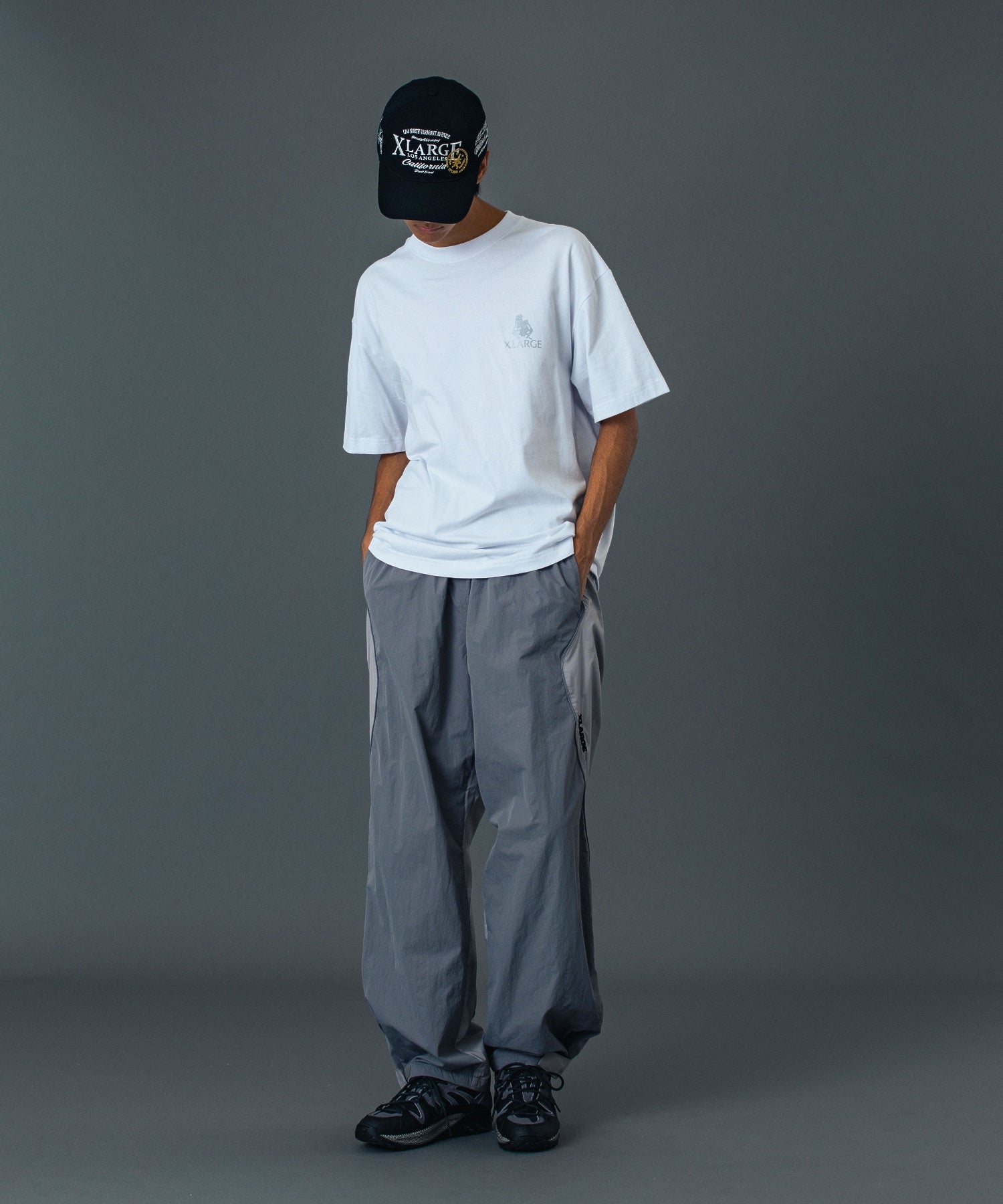 NYLON TRACK PANTS