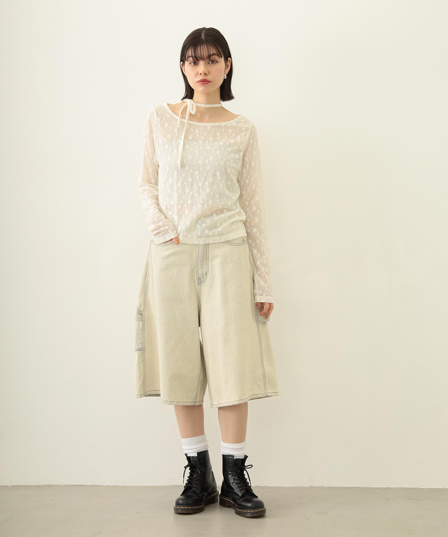 LACE L/S TOP