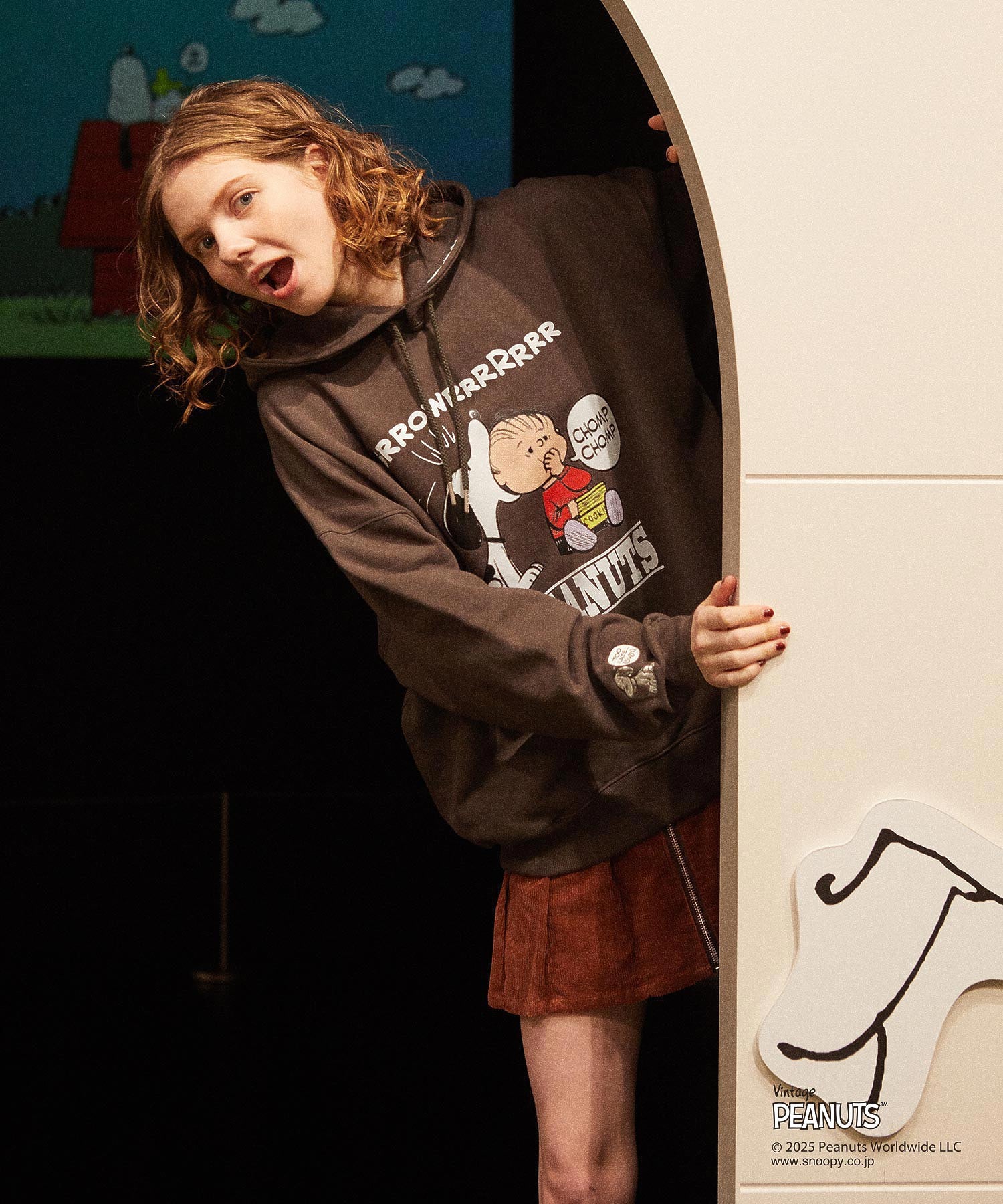 MILKFED. × PEANUTS HOODIE