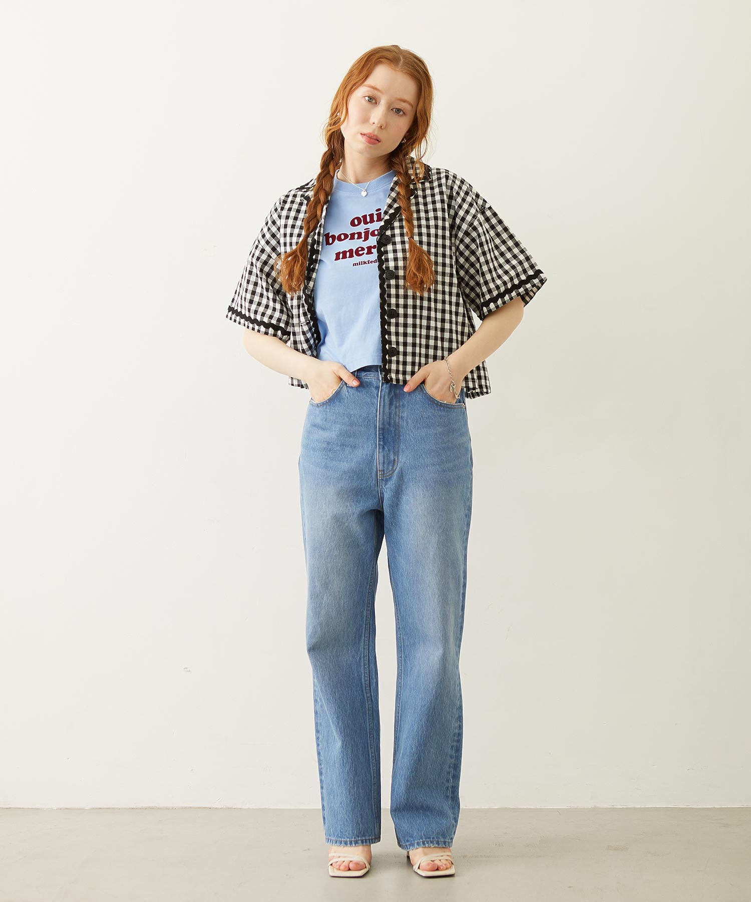 COOPER LOGO FLOCK PRINT COMPACT S/S TEE