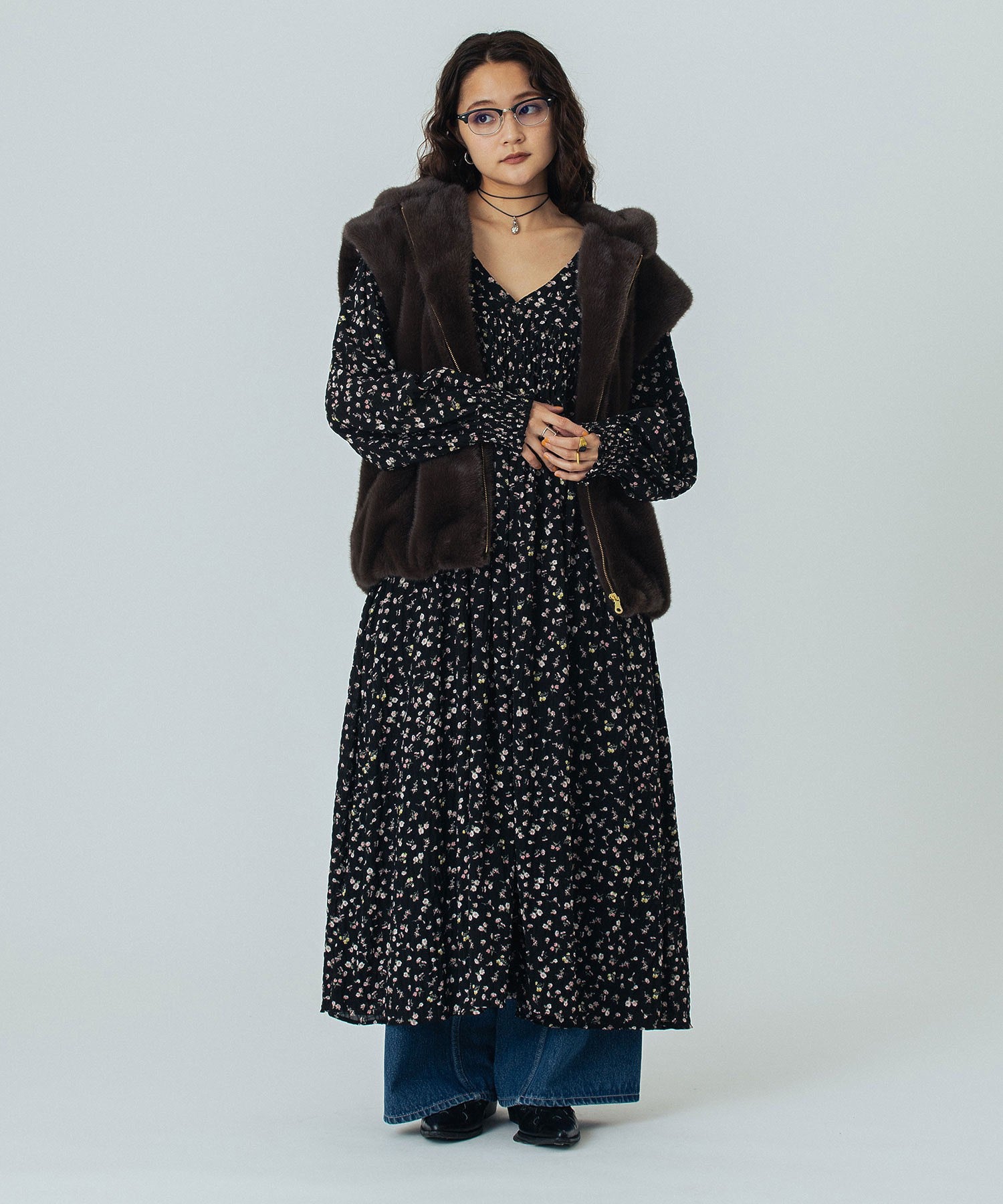 model:160cm 着用サイズ:ONE SIZE