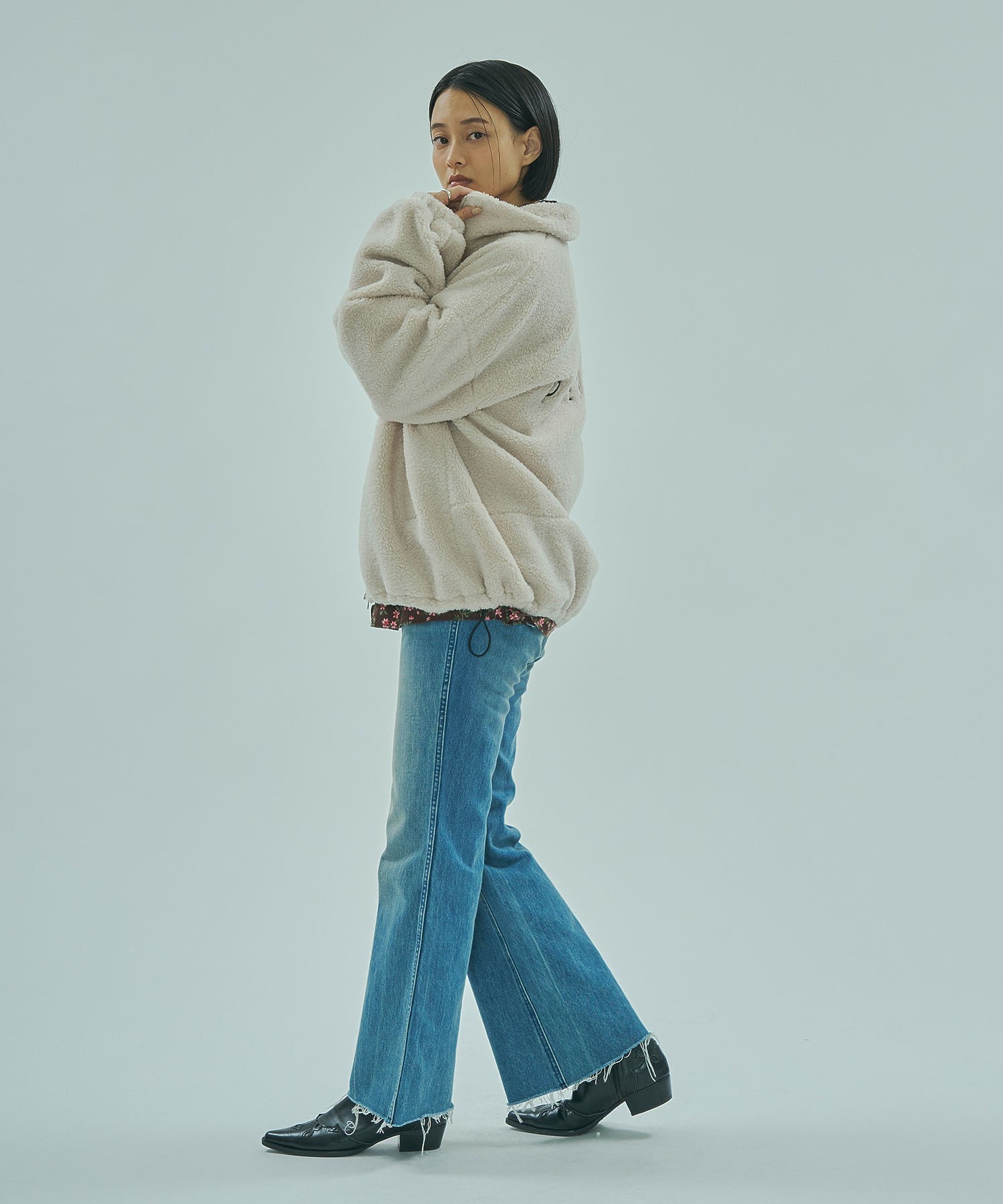 model:163cm 着用サイズ:ONE SIZE