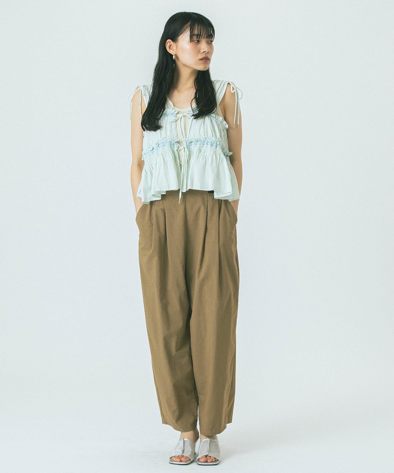 model:167cm 着用サイズ:ONE SIZE