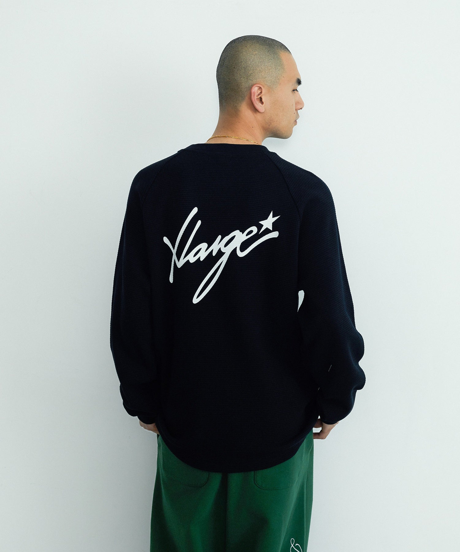 WAFFLE RAGLAN TOP