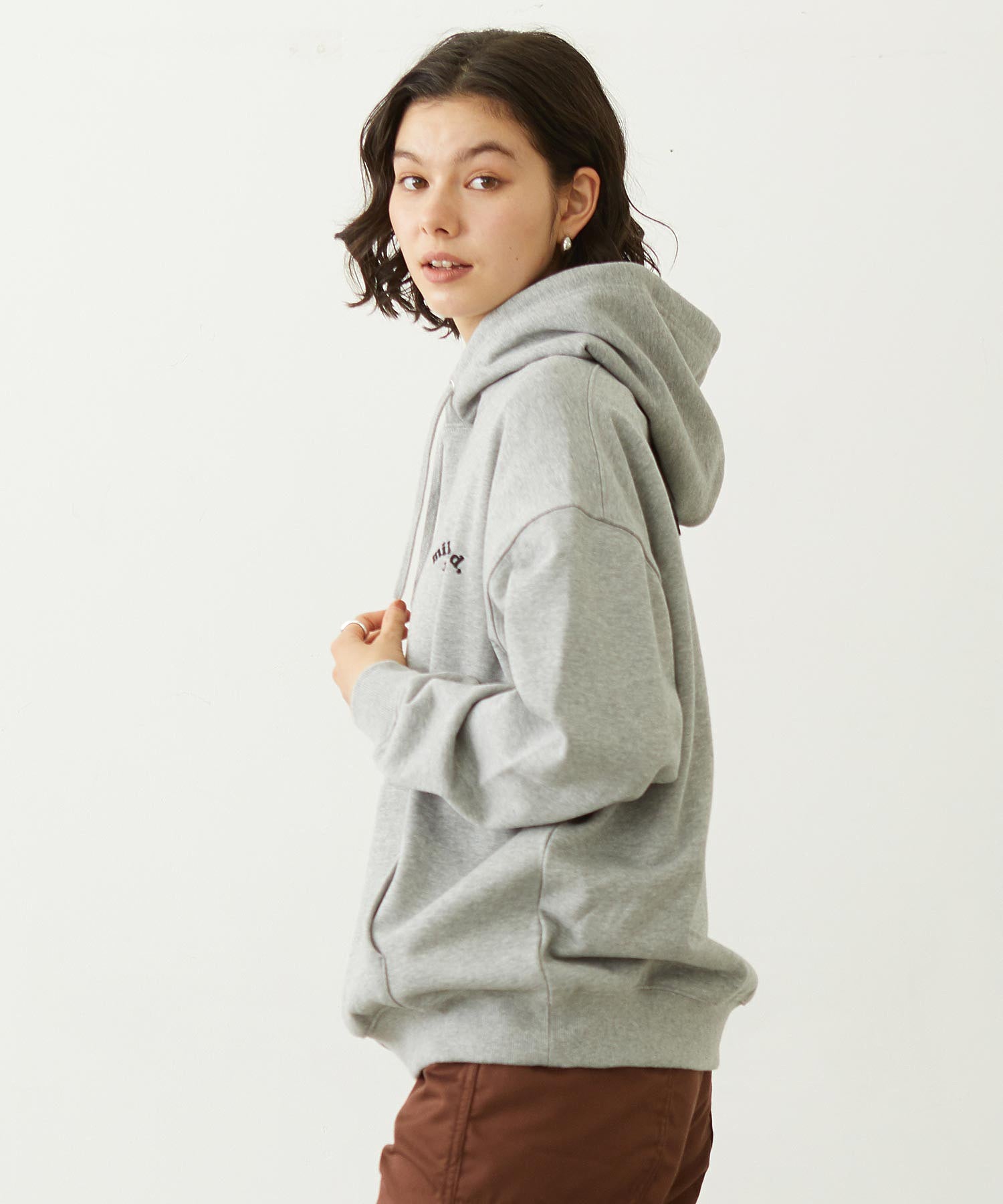 COOPER ARCH LOGO SWEAT HOODIE