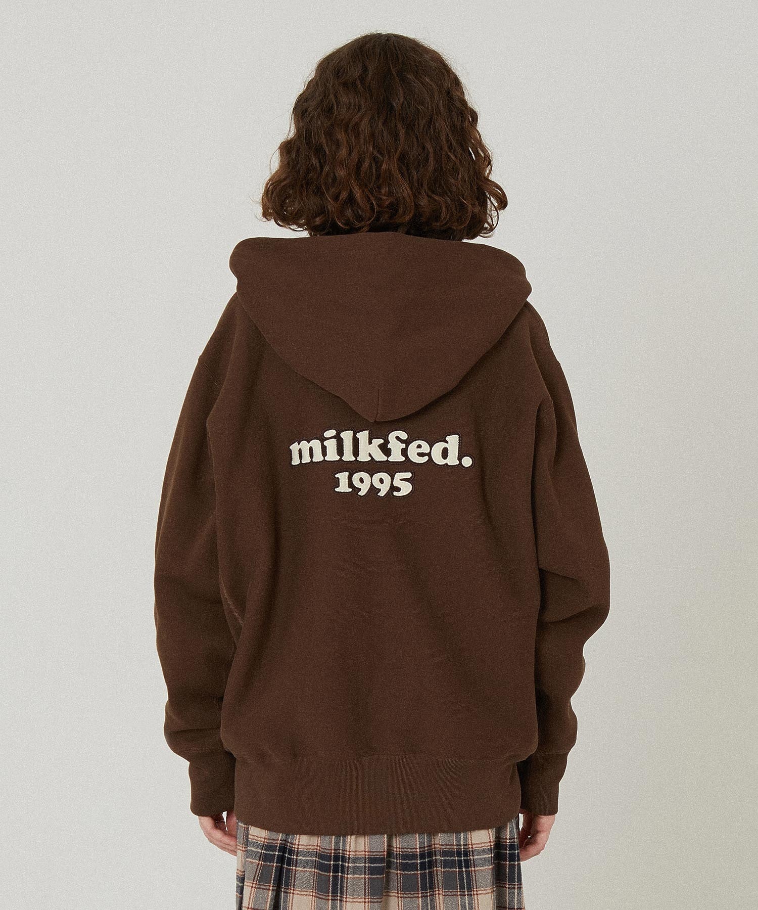 MILKFED.×CHAMPION SWEAT ZIP HOODIE
