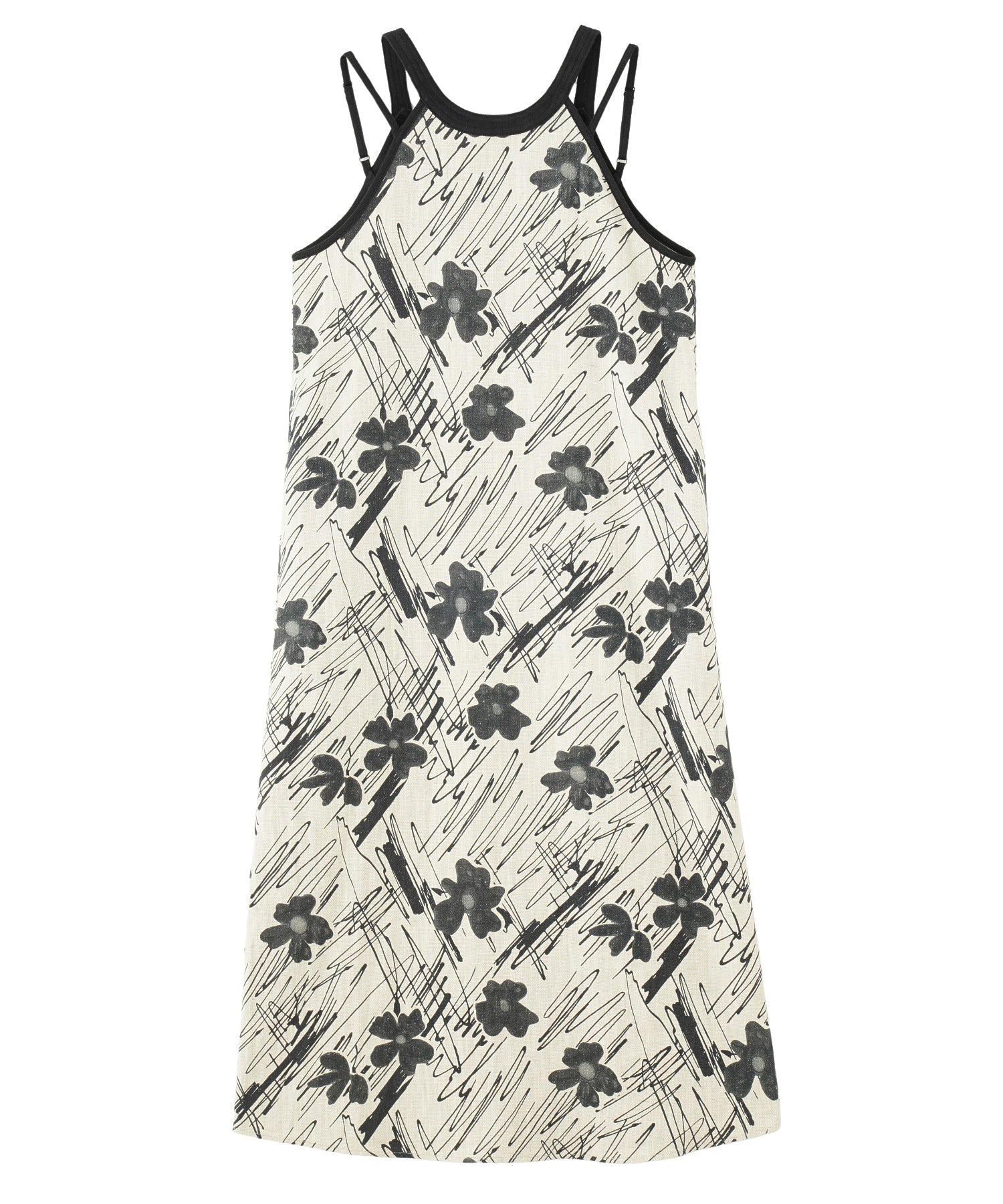 ART PRINT LONG DRESS