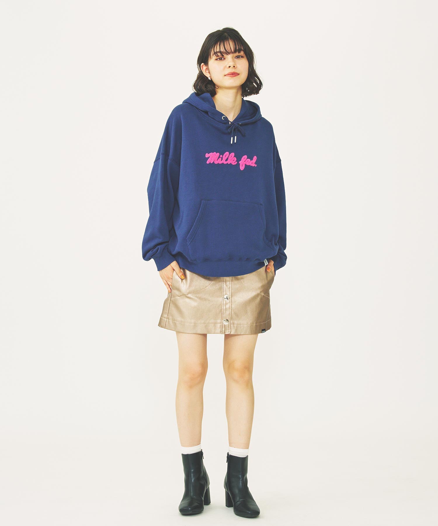 ICING LOGO BASIC SWEAT HOODIE