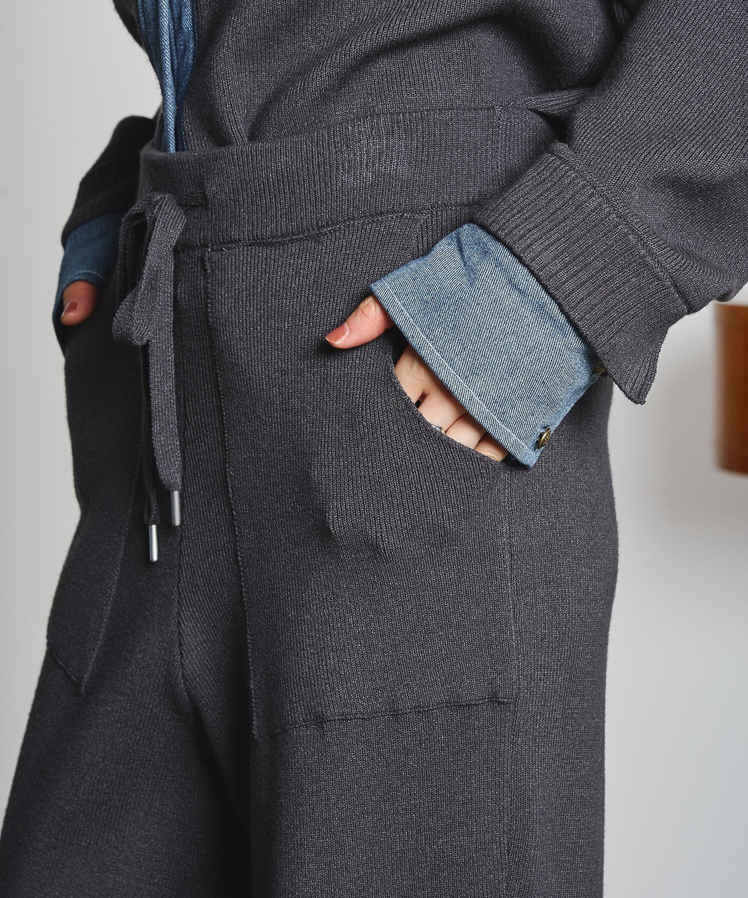 GENE HEAVENS/KNIT JOGGER PANTS