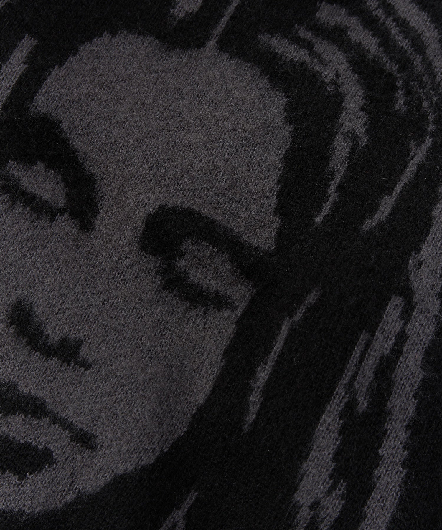 FACE JACQUARD KNIT CARDIGAN