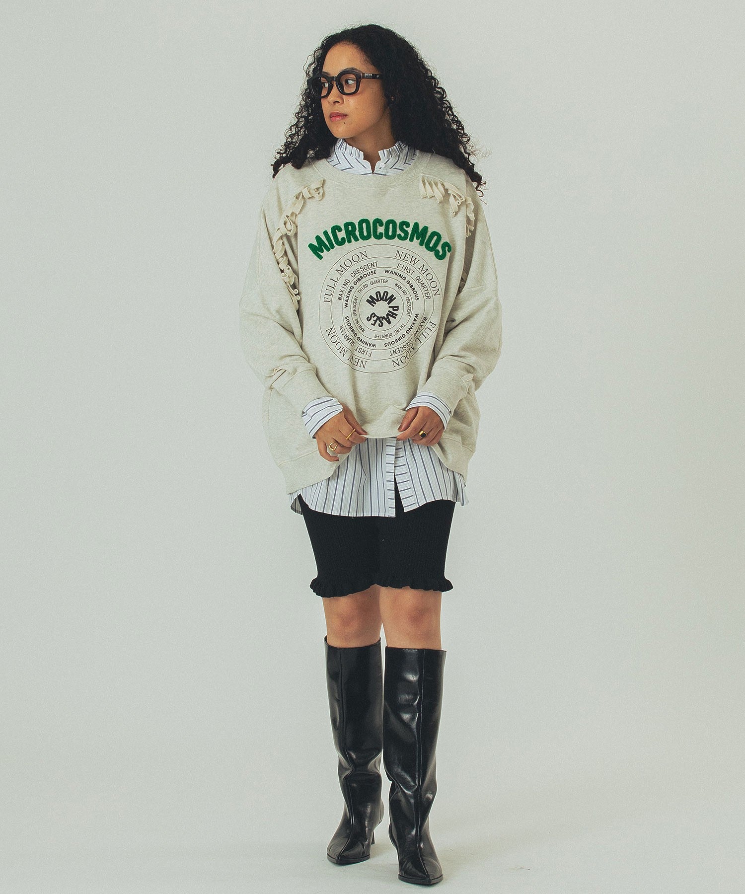 model:168cm 着用サイズ:ONE SIZE