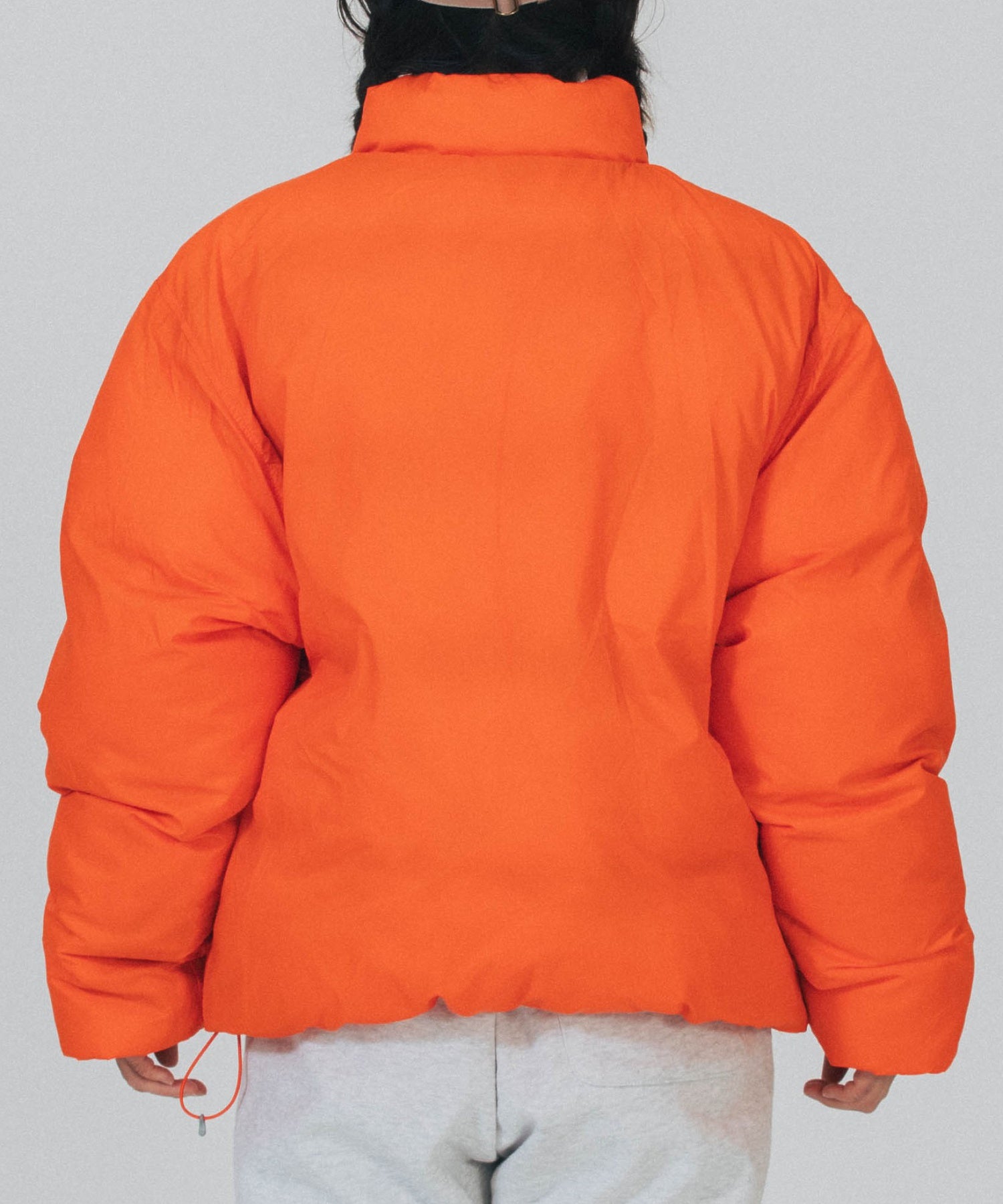 BUTTER/バター/Reversible Plaid Puffer Jacket