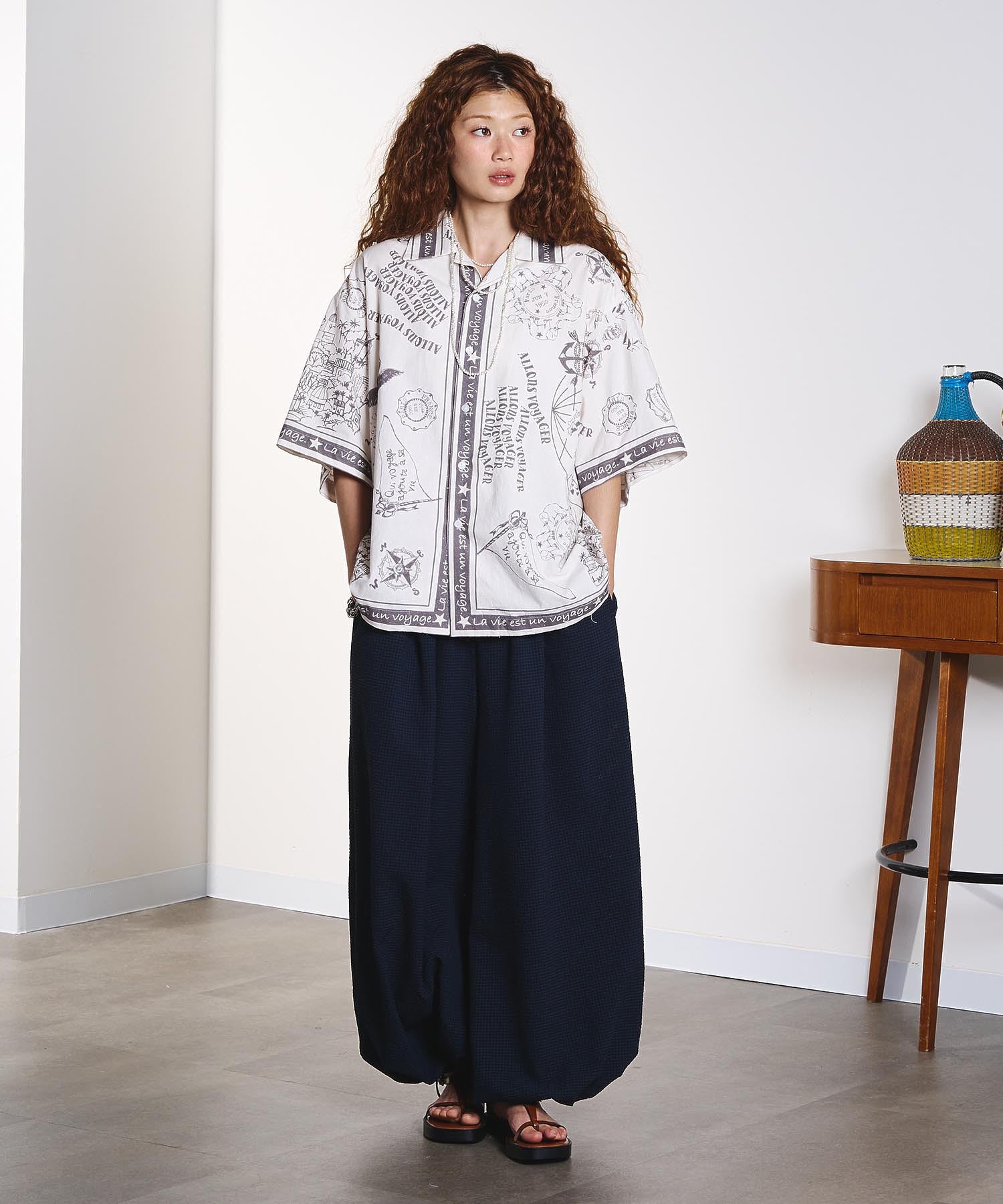 model:168cm 着用サイズ:ONE SIZE