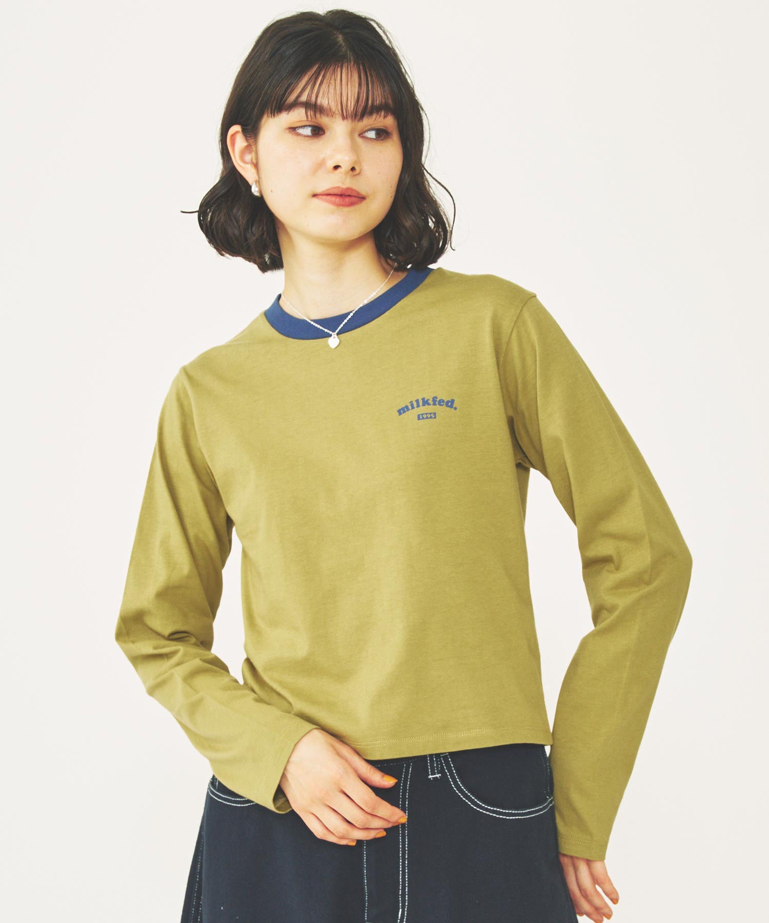 ROUNDED HEART LOGO L/S TOP