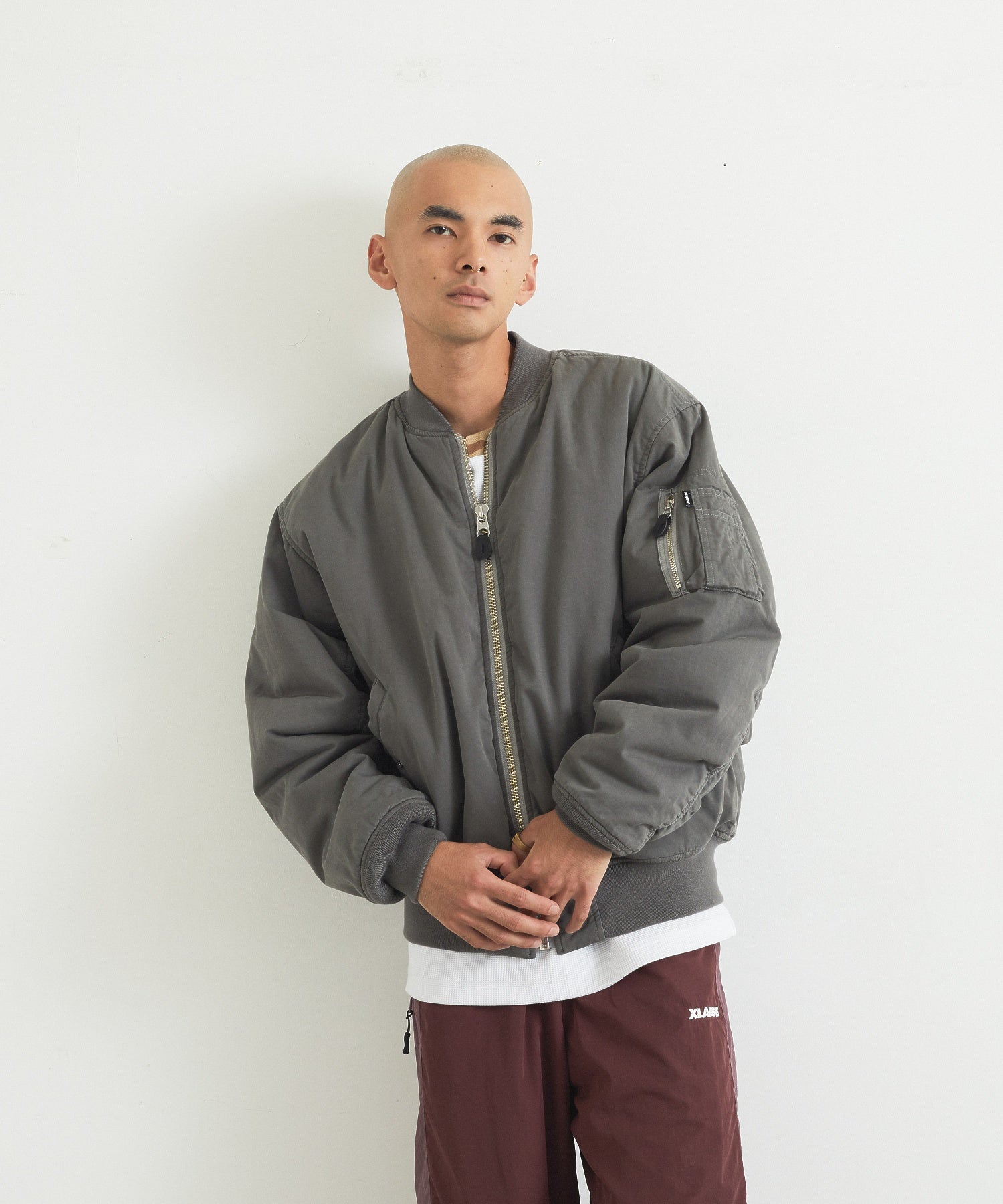 MODEL身長：172cm / 着用サイズ：Lサイズ