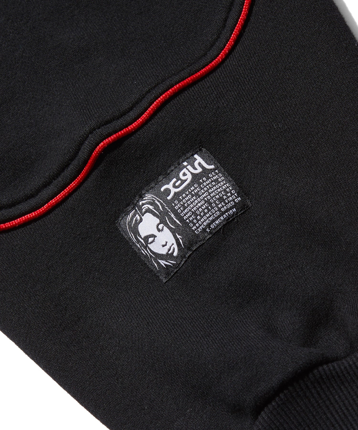 LOGO AND STAR SWEAT ANORAK DRESS