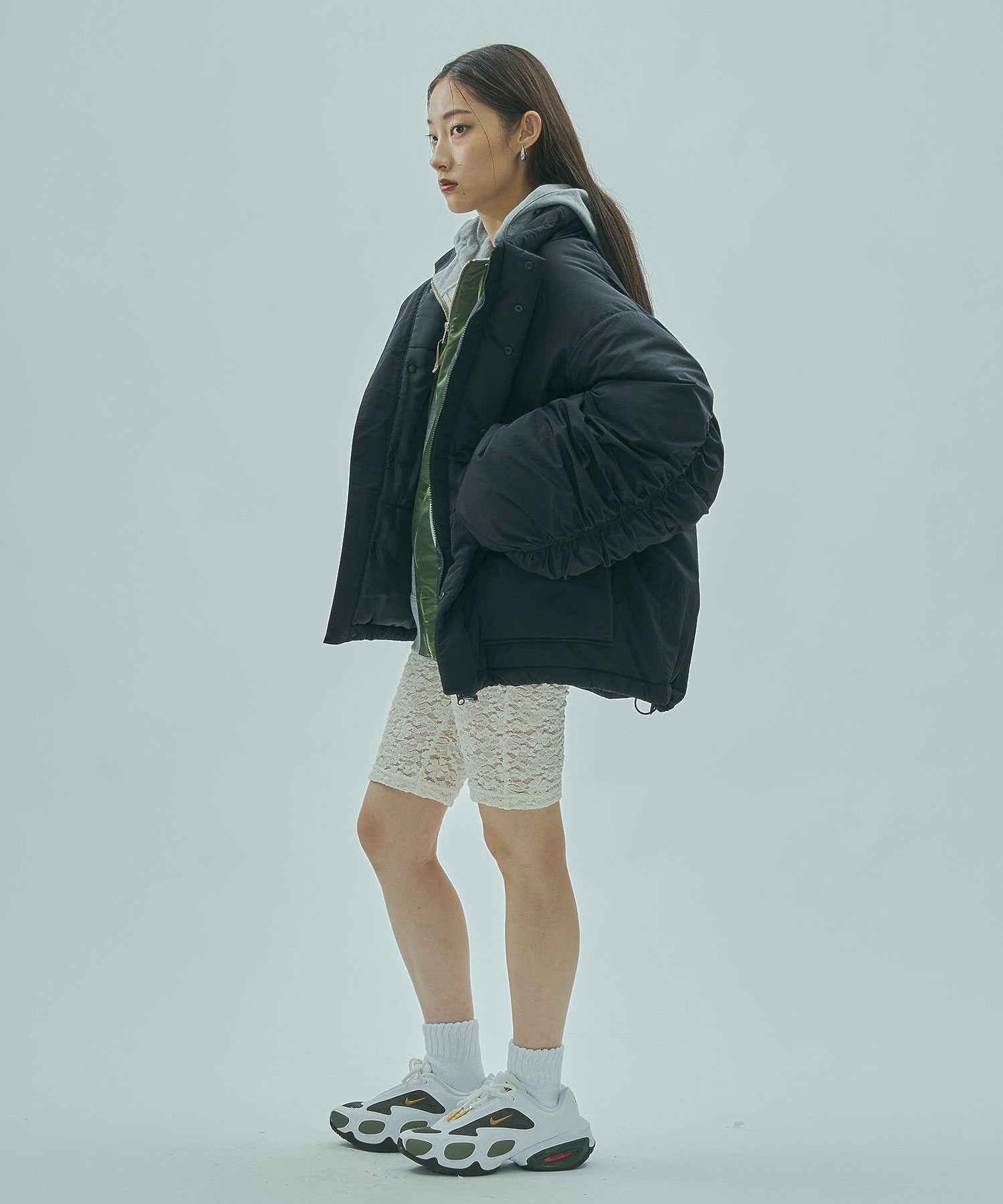 model:163cm 着用サイズ:ONE SIZE