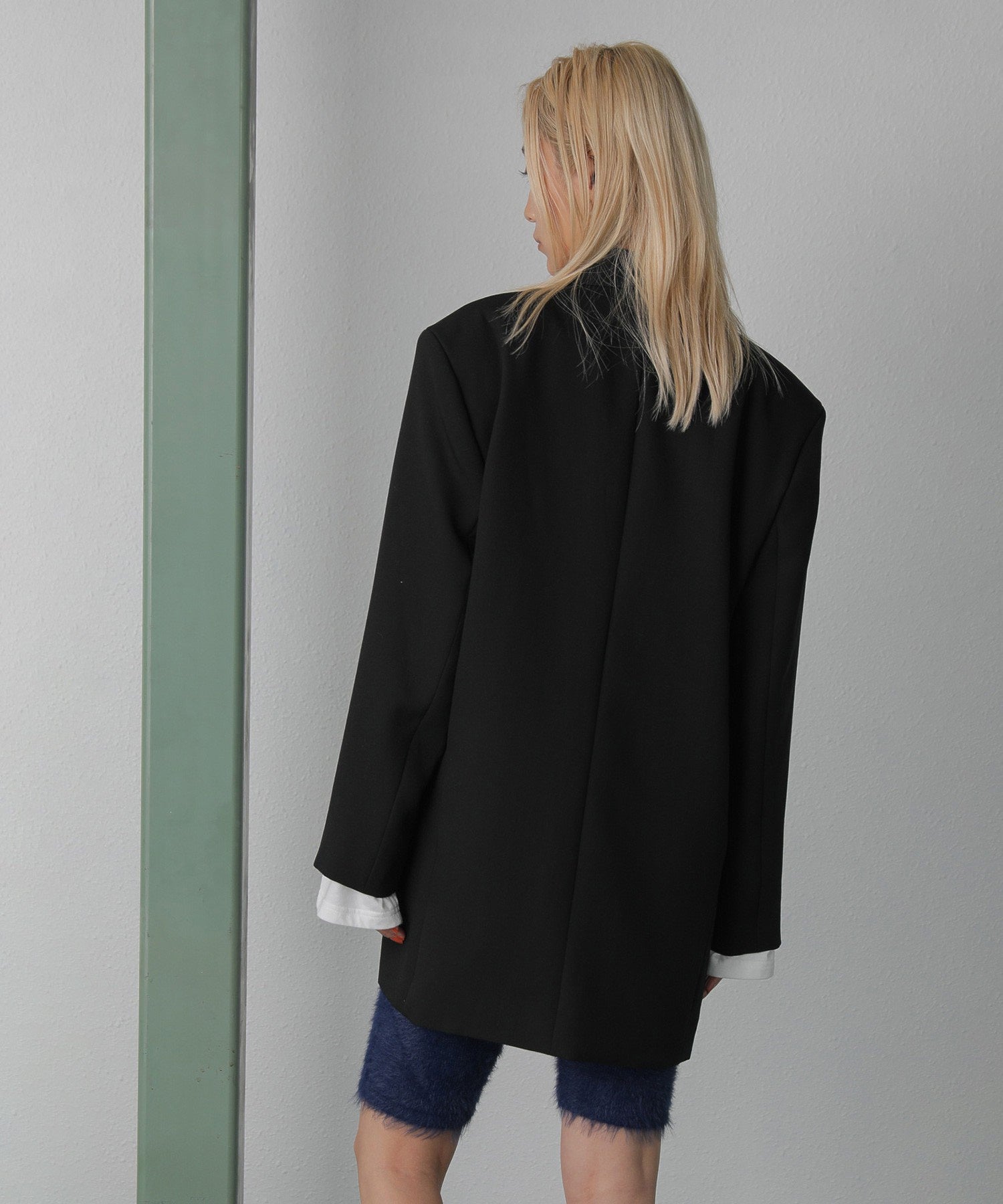 mici/ダブルブレストビッグジャケット