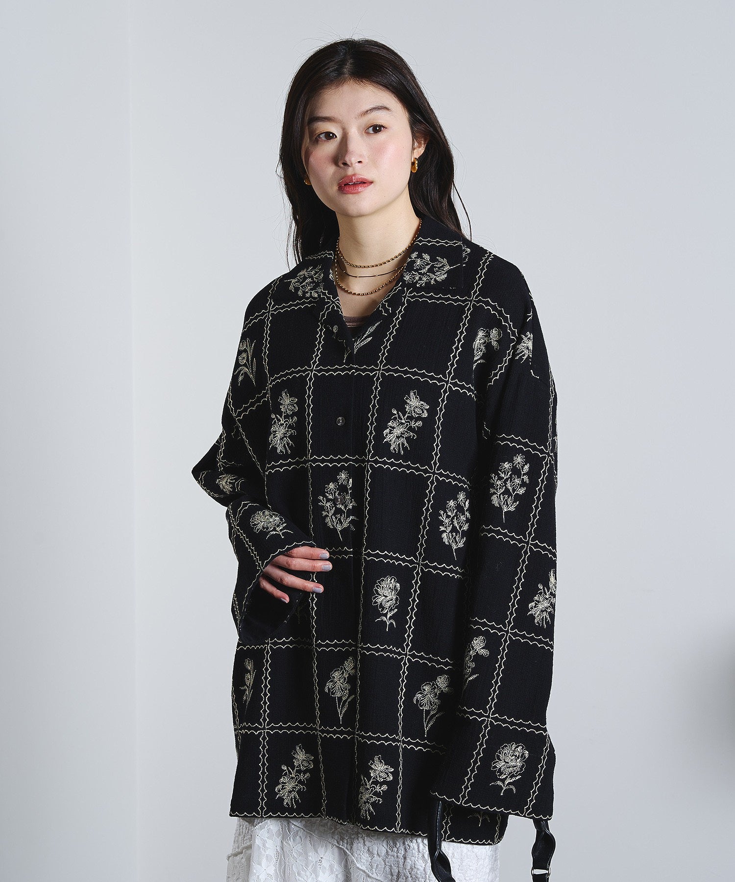 model:171cm 着用サイズ:ONE SIZE