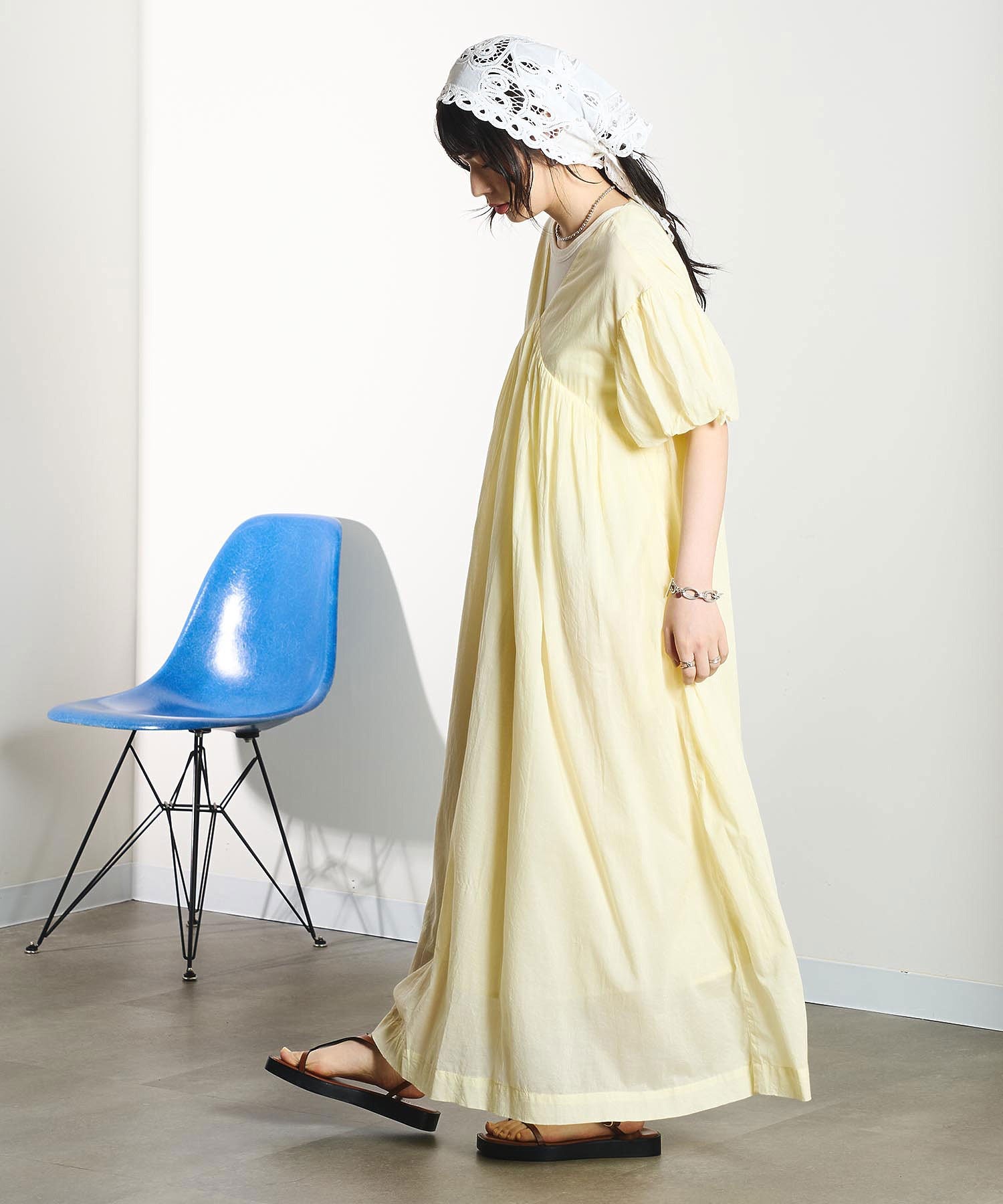 COTTON VOILE DRESS