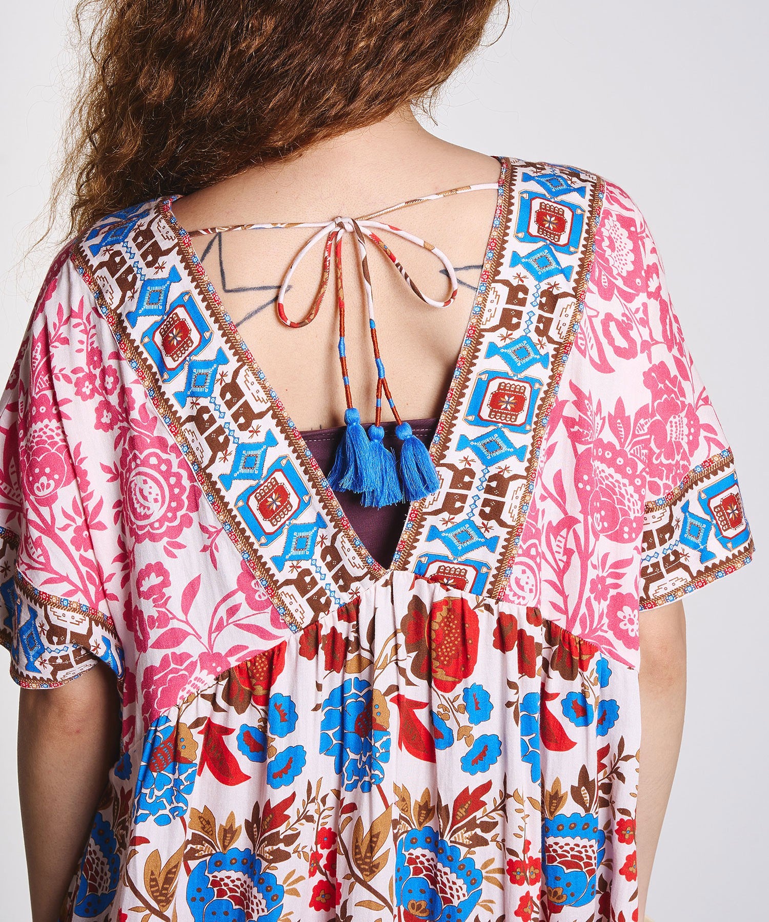 HLAADA for ROSEBUD/FLOWER PRINT DRESS