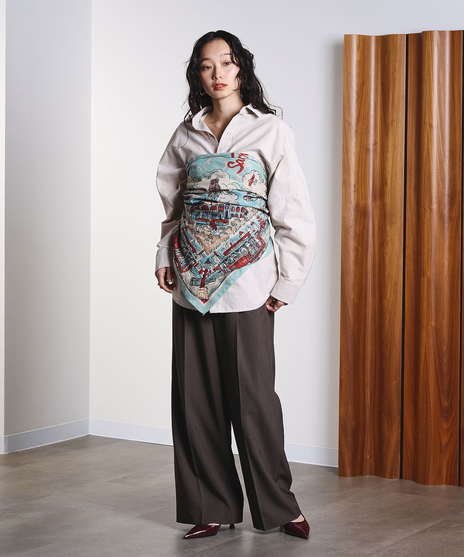 model:161cm 着用サイズ:ONE SIZE